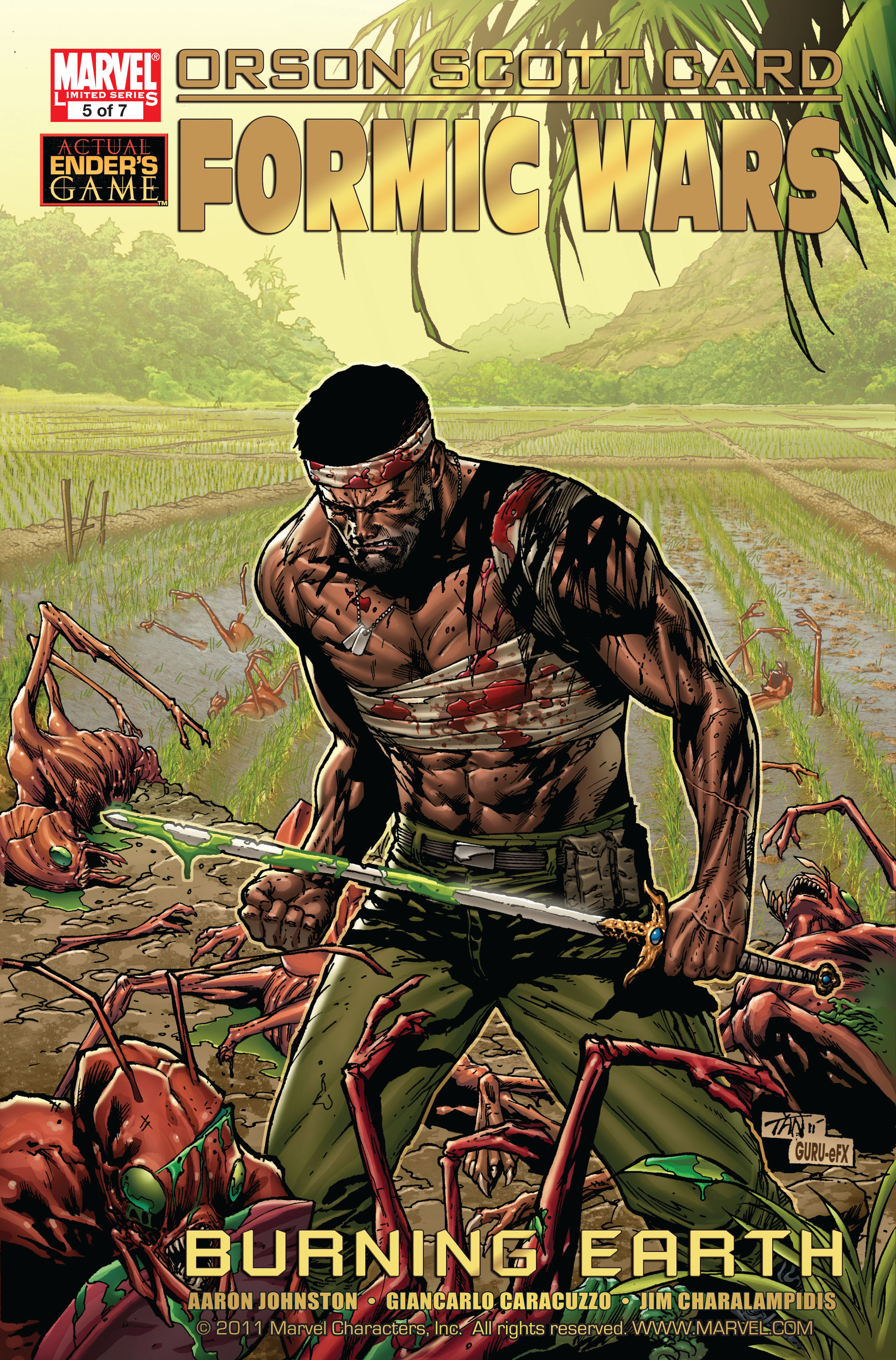 Read online Formic Wars: Burning Earth comic -  Issue #5 - 1