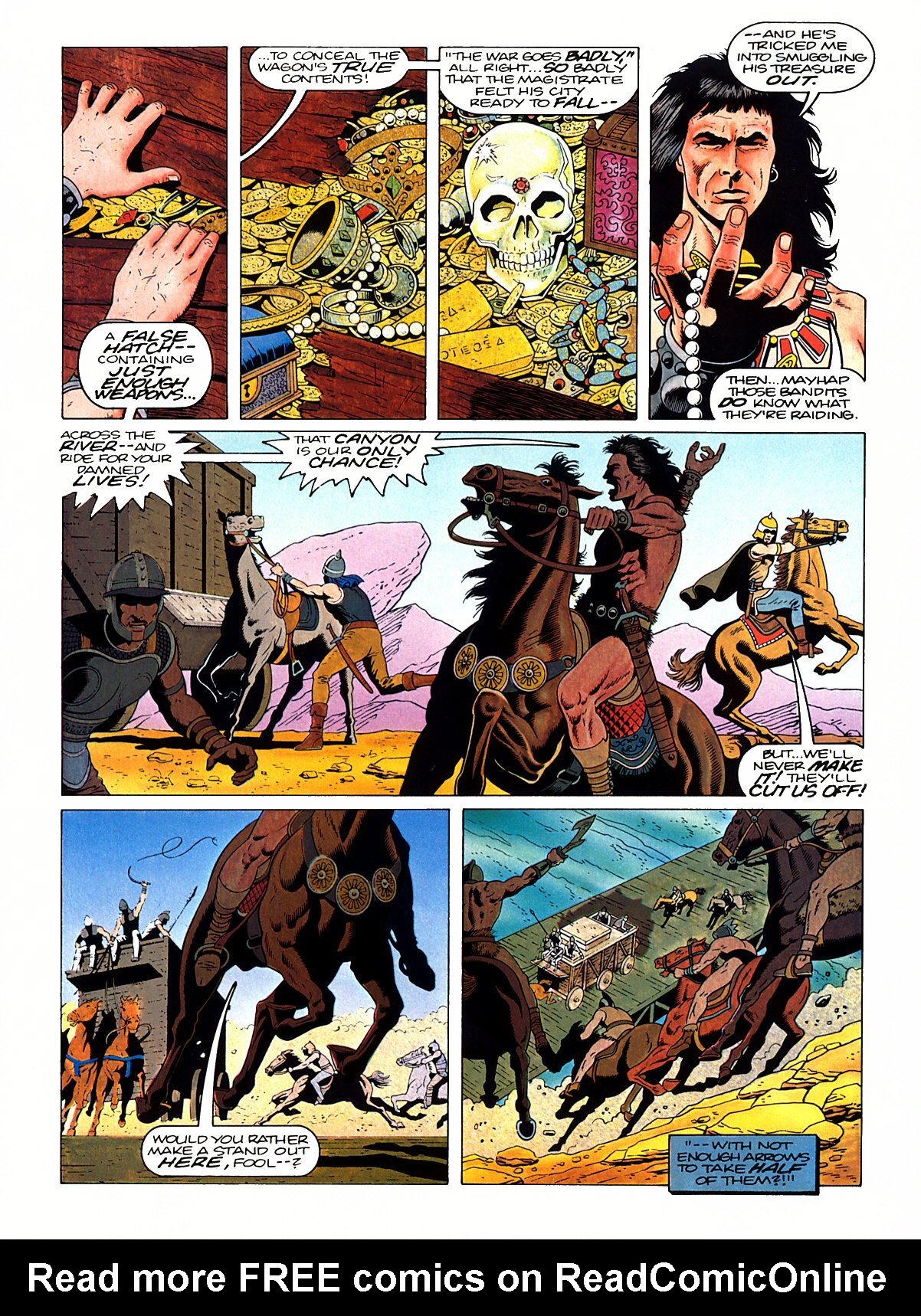 Read online Marvel Graphic Novel comic -  Issue #53 - Conan - The Skull of Set - 13
