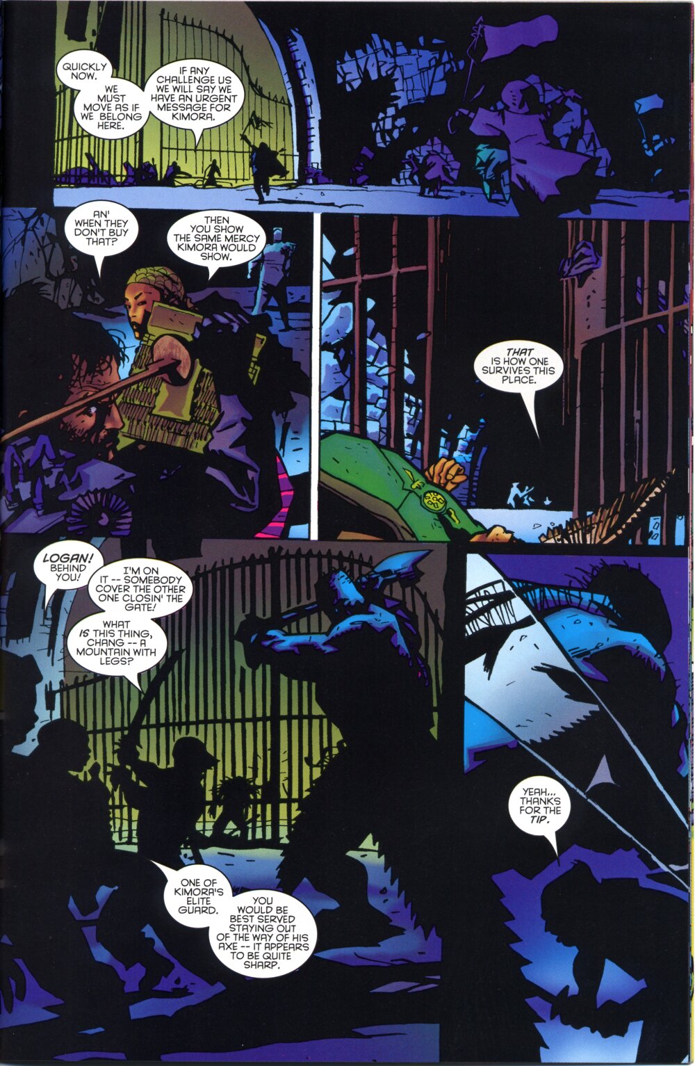 Read online Logan: Path of the Warlord comic -  Issue # Full - 37