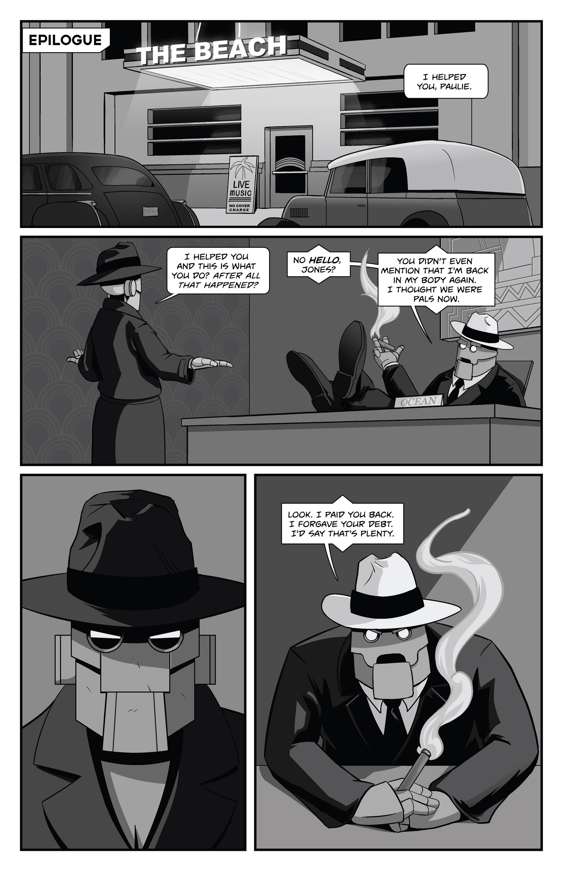 Read online Copernicus Jones: Robot Detective comic -  Issue #6 - 18