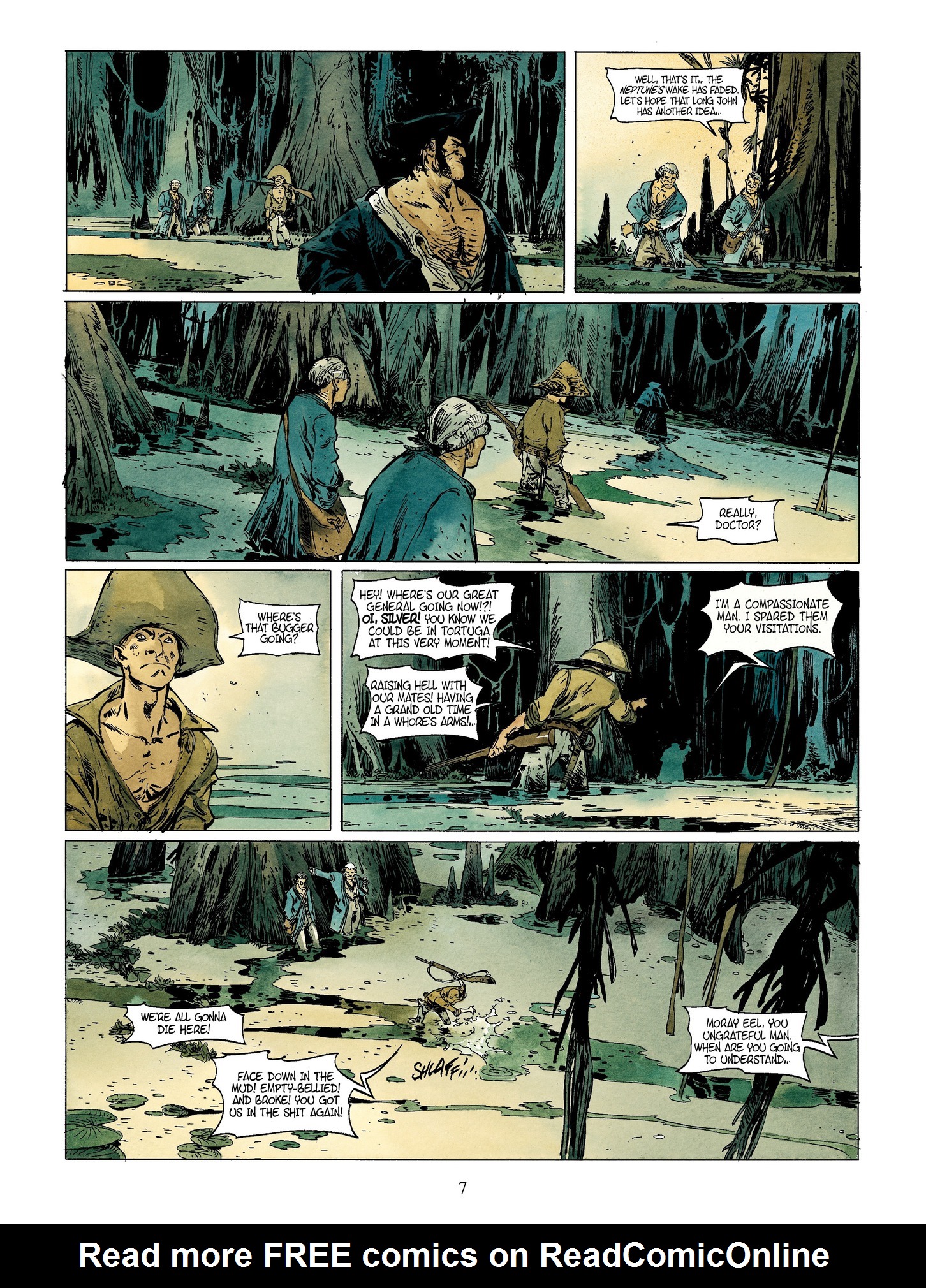 Read online Long John Silver comic -  Issue #4 - 9
