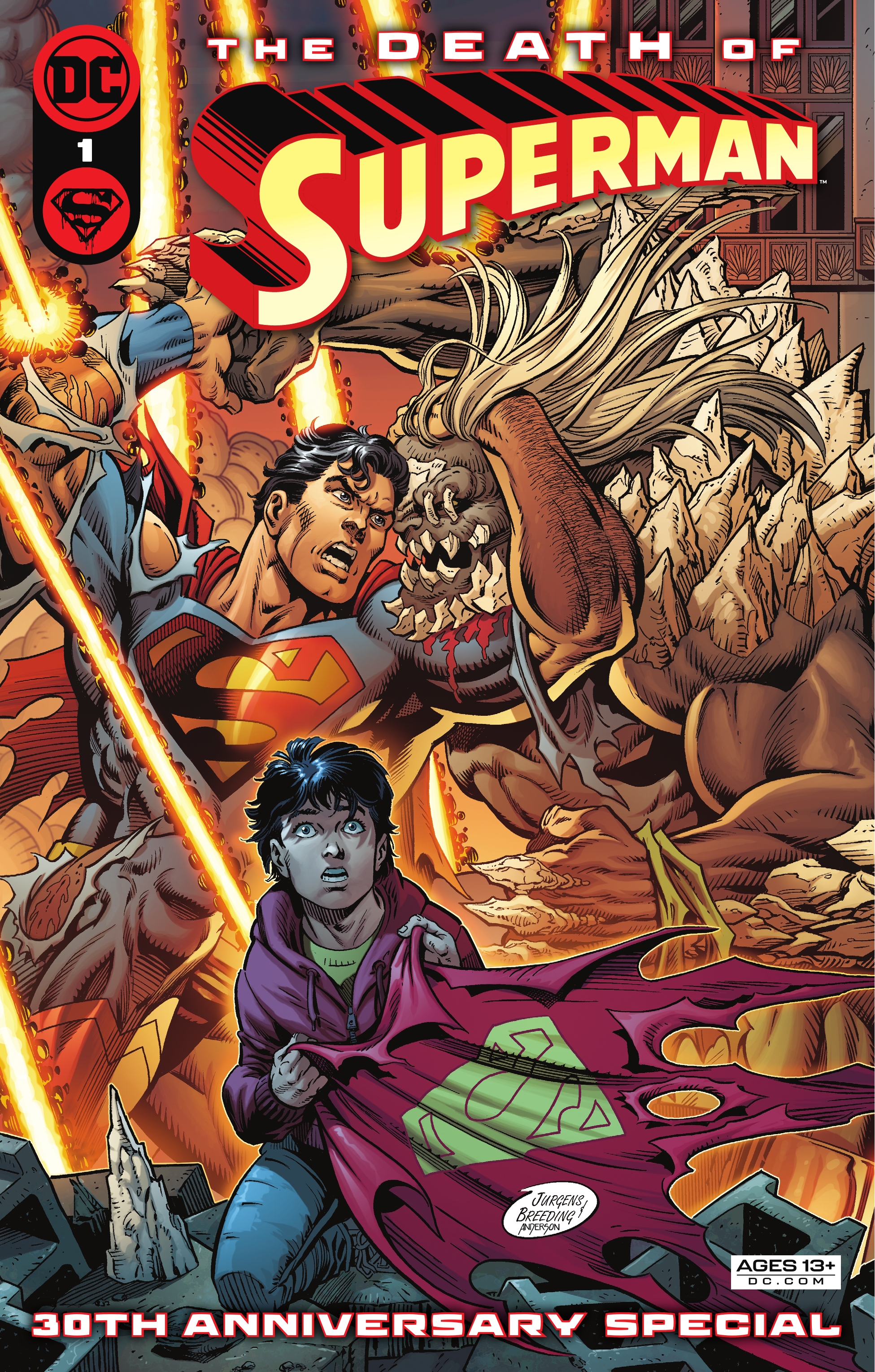 Read online The Death of Superman 30th Anniversary Special comic -  Issue # Full - 1