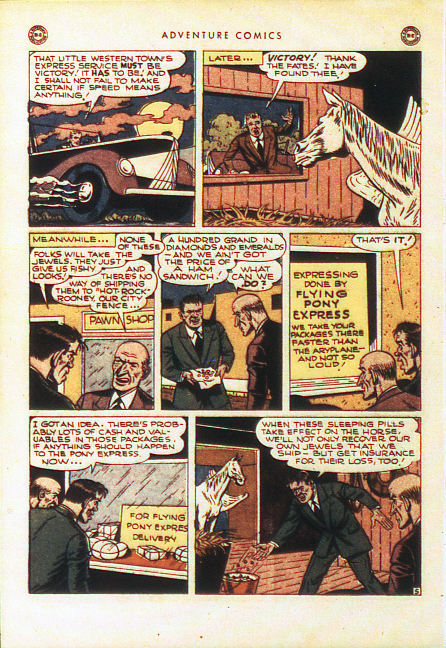 Read online Adventure Comics (1938) comic -  Issue #104 - 35