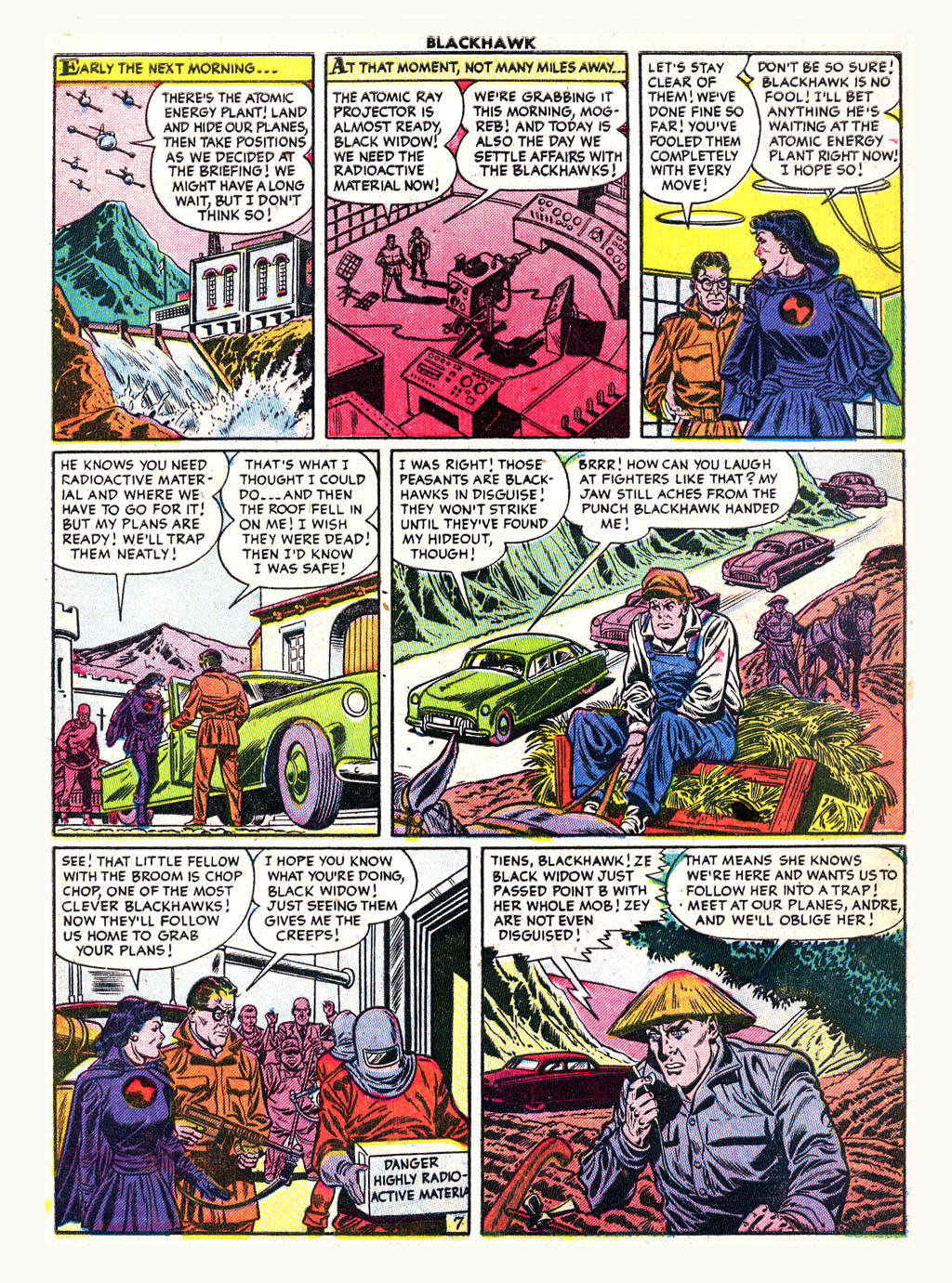 Read online Blackhawk (1957) comic -  Issue #94 - 9