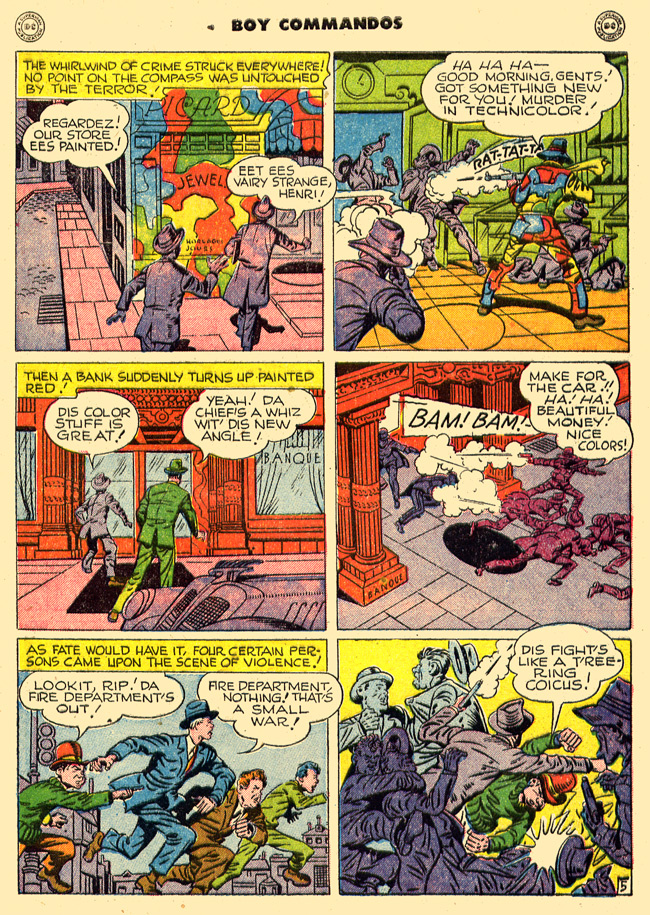 Read online Boy Commandos comic -  Issue #15 - 7