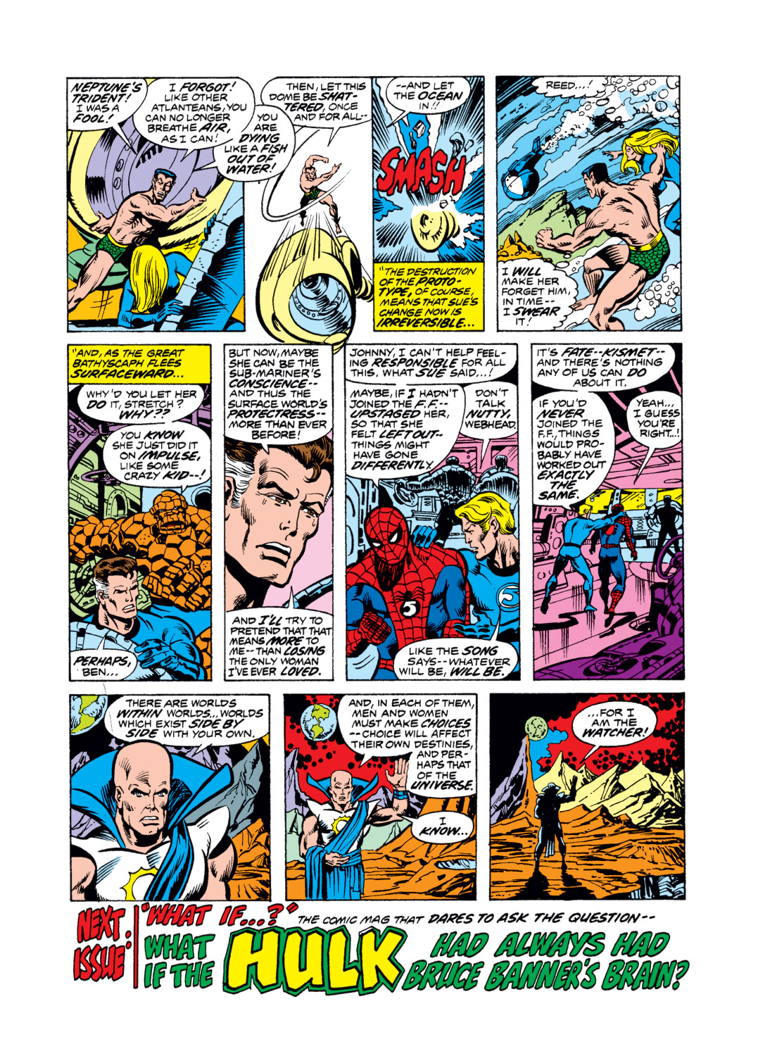 Read online What If? (1977) comic -  Issue #1 - Spider-Man joined the Fantastic Four - 33