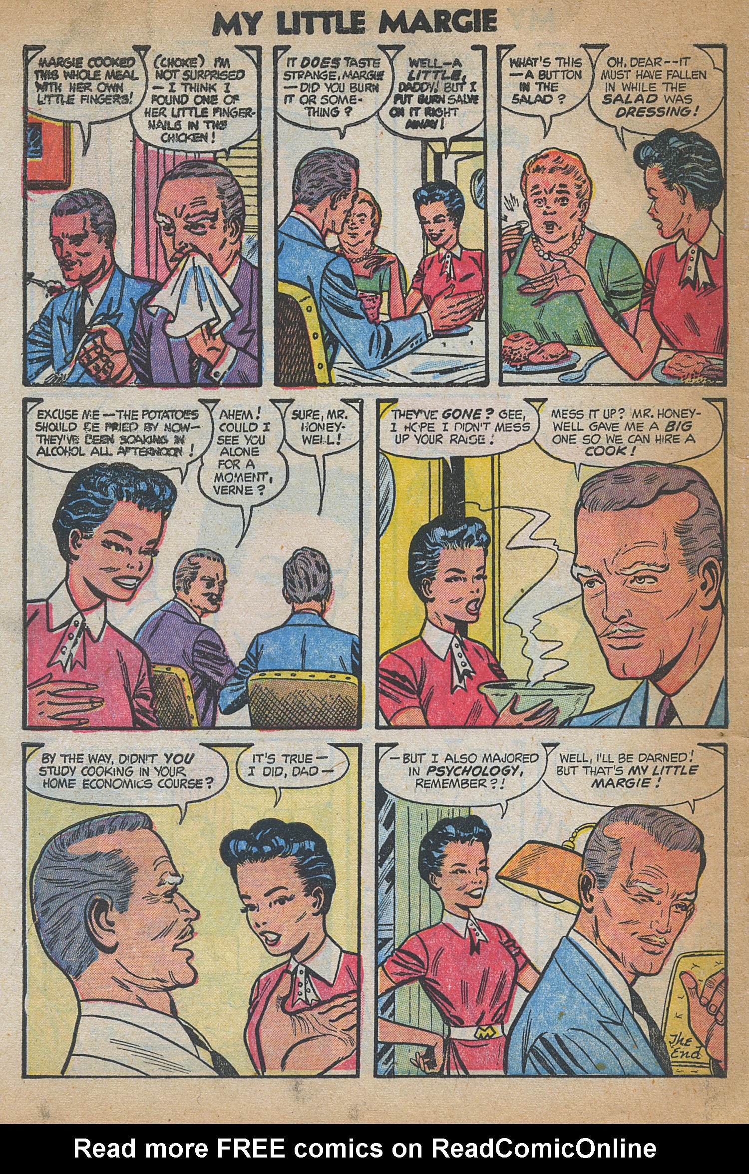 Read online My Little Margie (1954) comic -  Issue #1 - 34