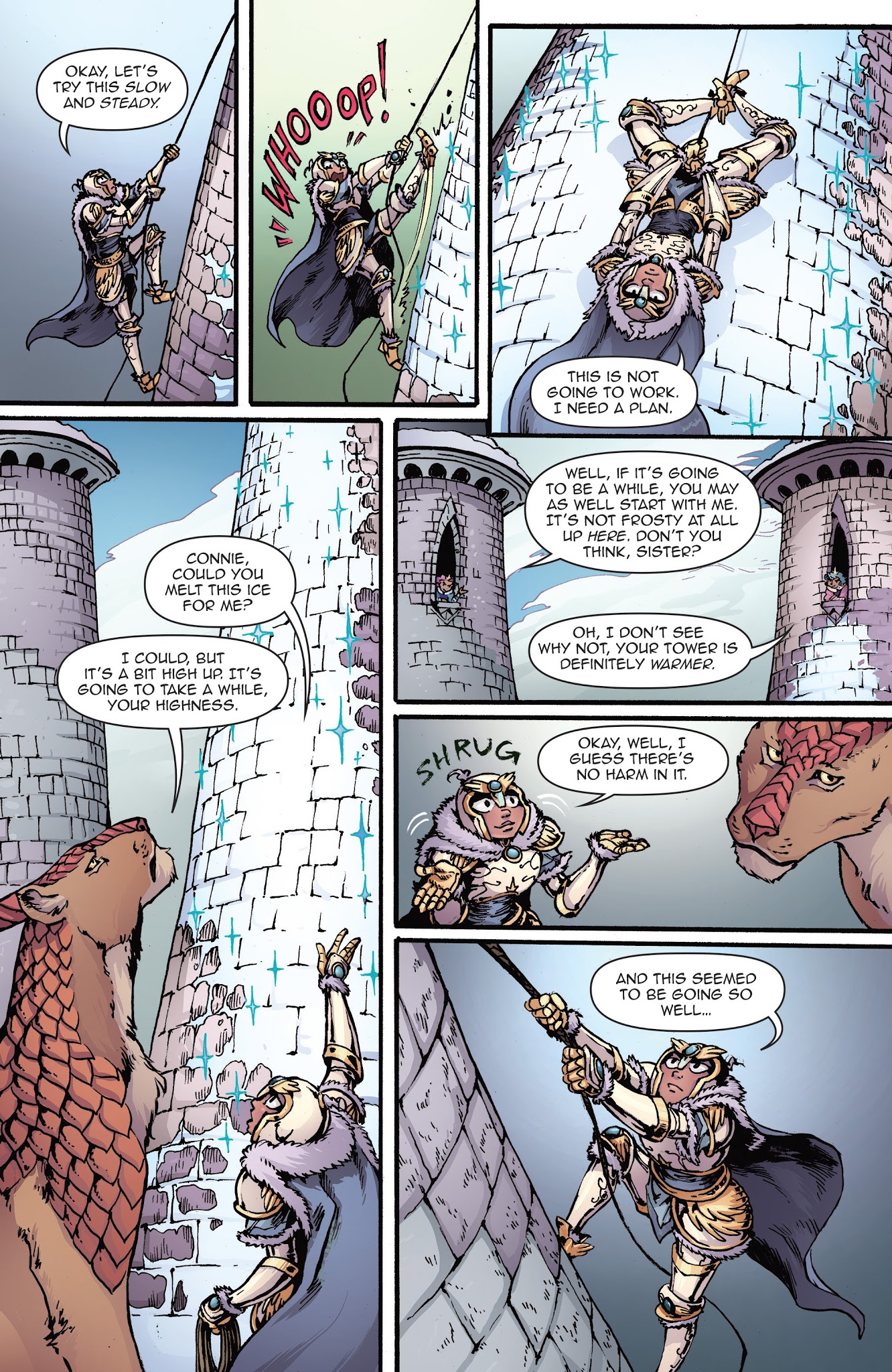 Read online Princeless: Make Yourself (2017) comic -  Issue #2 - 11