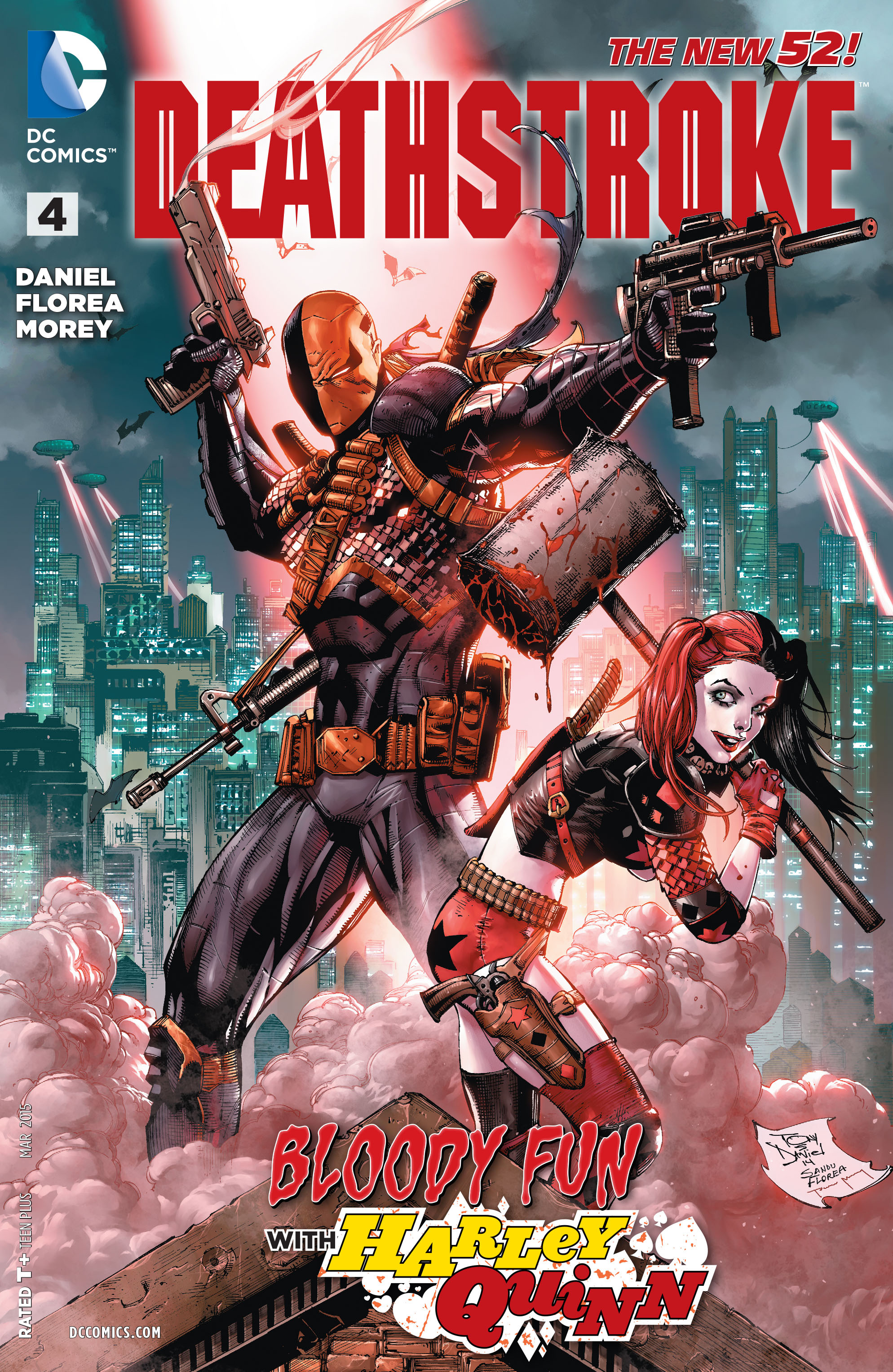 Read online Deathstroke (2014) comic -  Issue #4 - 1