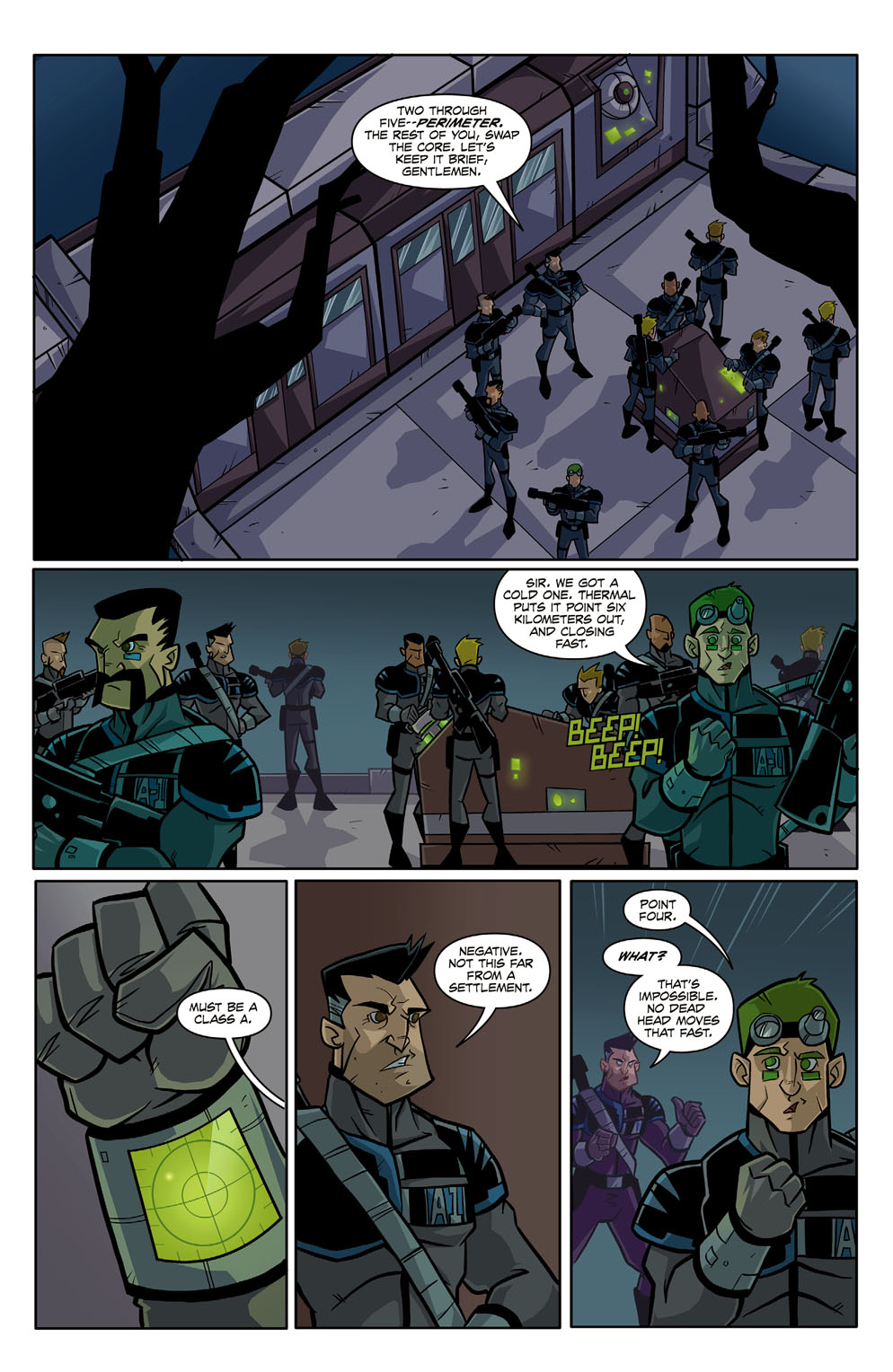 Read online Xombie Reanimated comic -  Issue #1 - 5