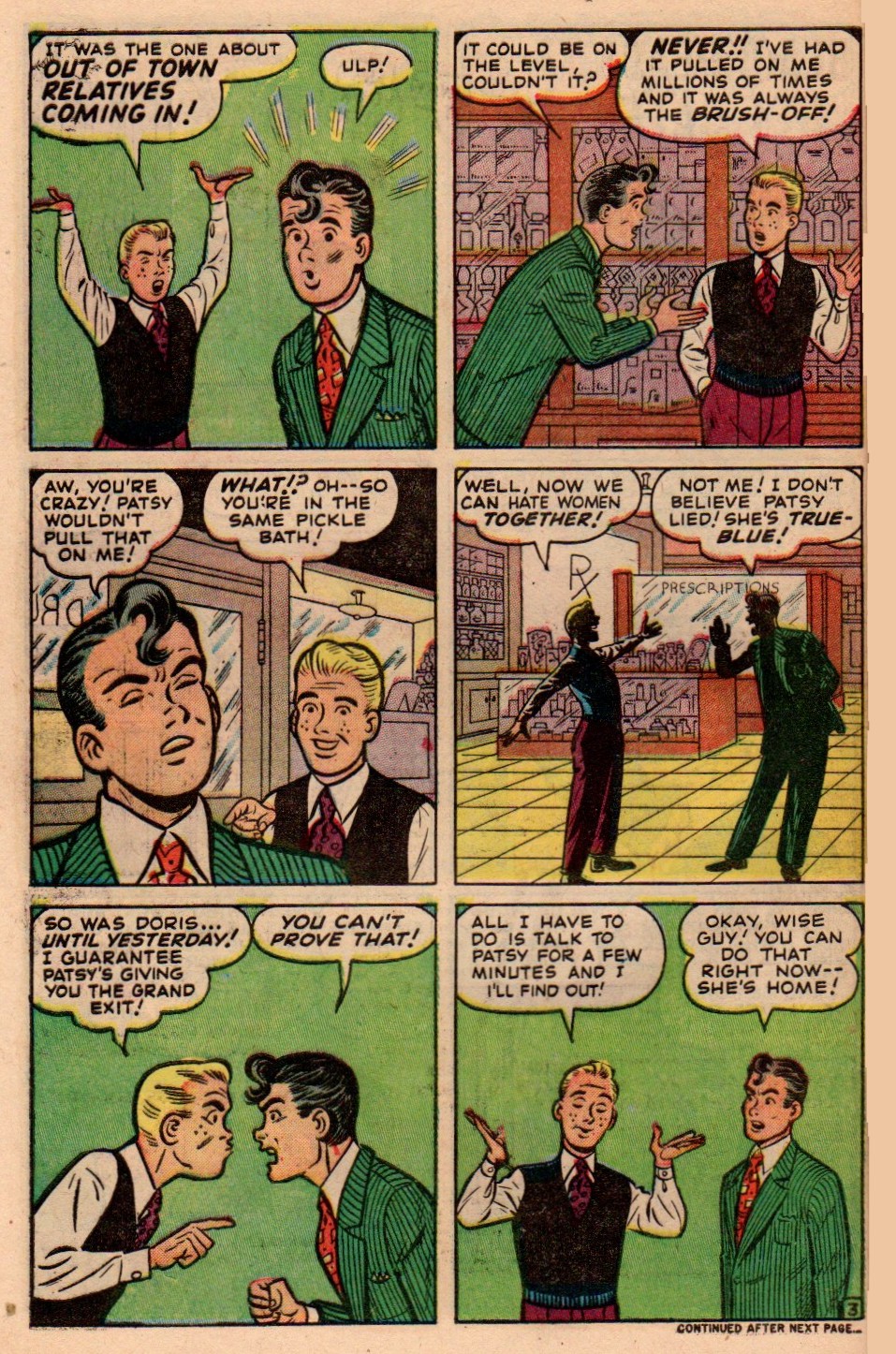 Read online Patsy Walker comic -  Issue #39 - 40