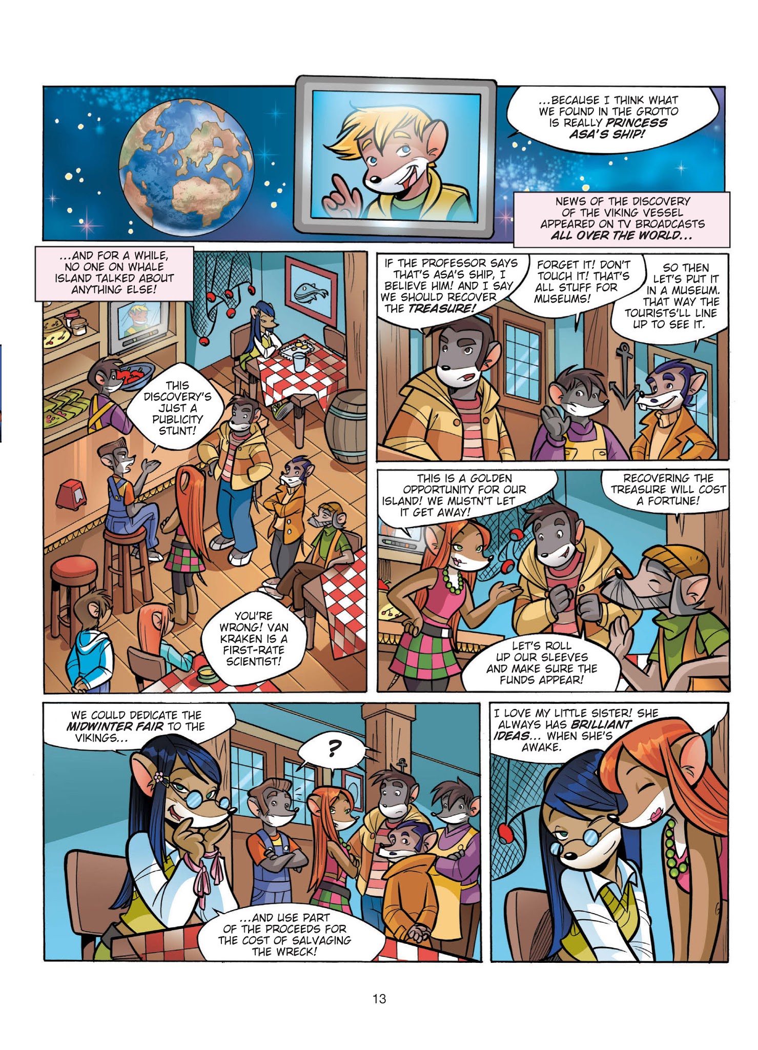 Read online Thea Stilton comic -  Issue # TPB 3 - 14