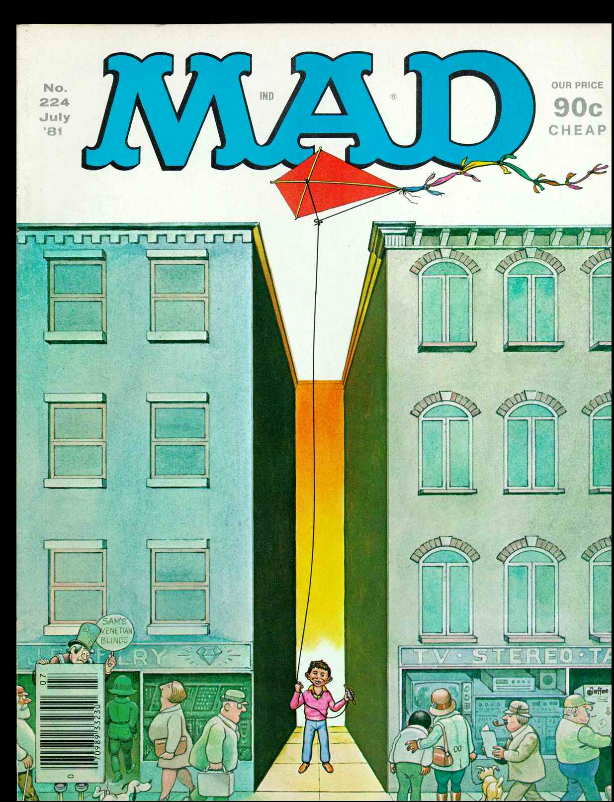 Read online MAD comic -  Issue #224 - 1