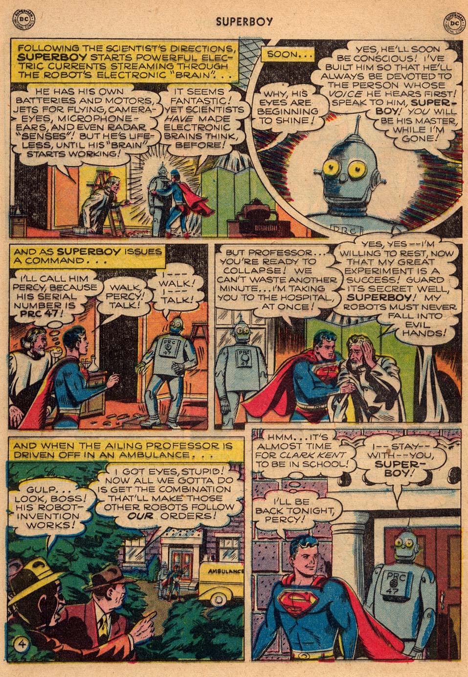 Read online Superboy (1949) comic -  Issue #9 - 5