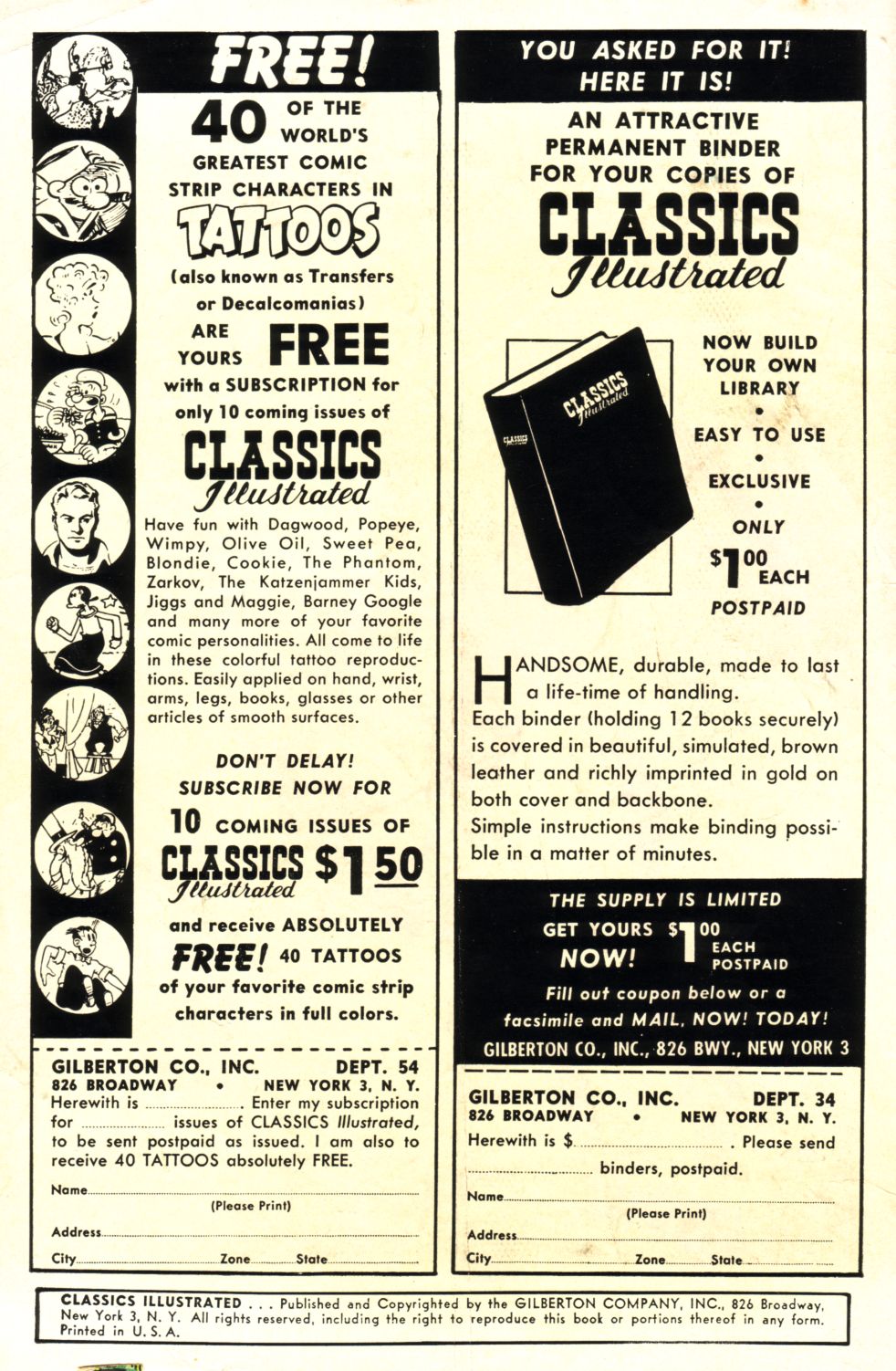 Read online Classics Illustrated comic -  Issue #9 - 2