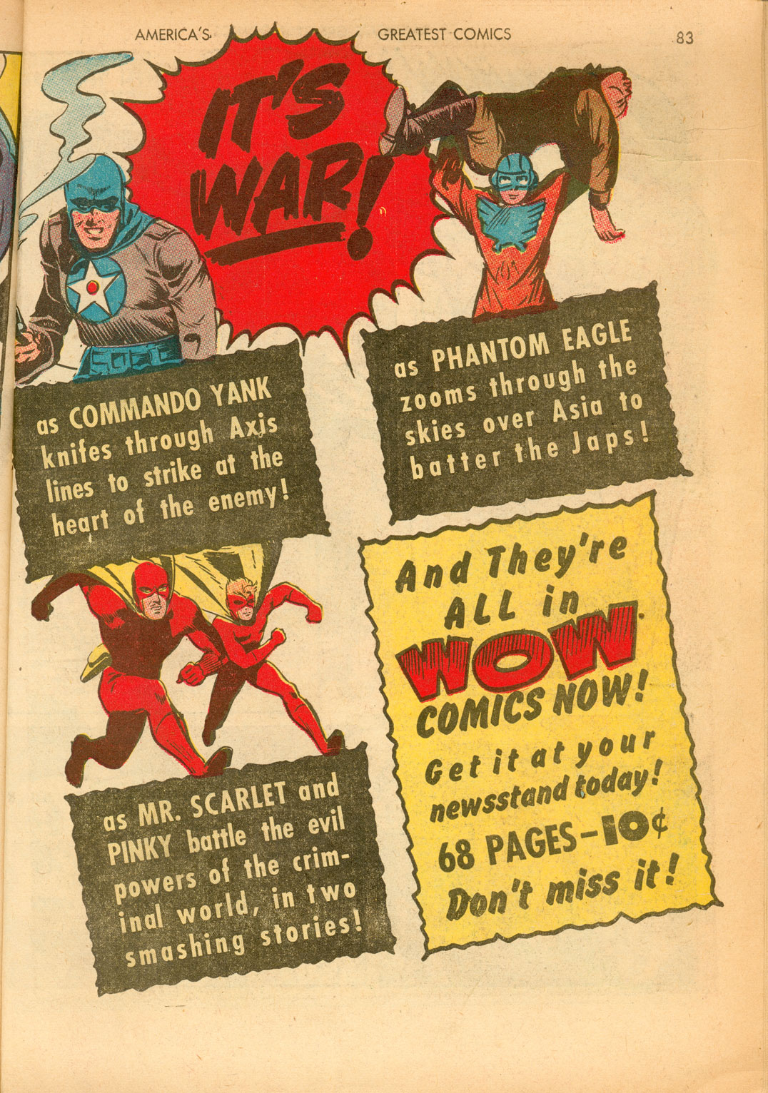 Read online America's Greatest Comics comic -  Issue #5 - 83