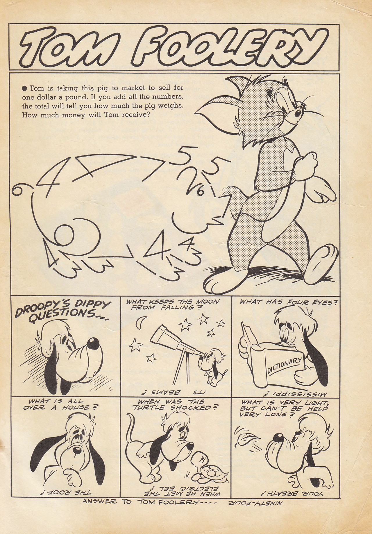 Read online Tom & Jerry Comics comic -  Issue #140 - 35