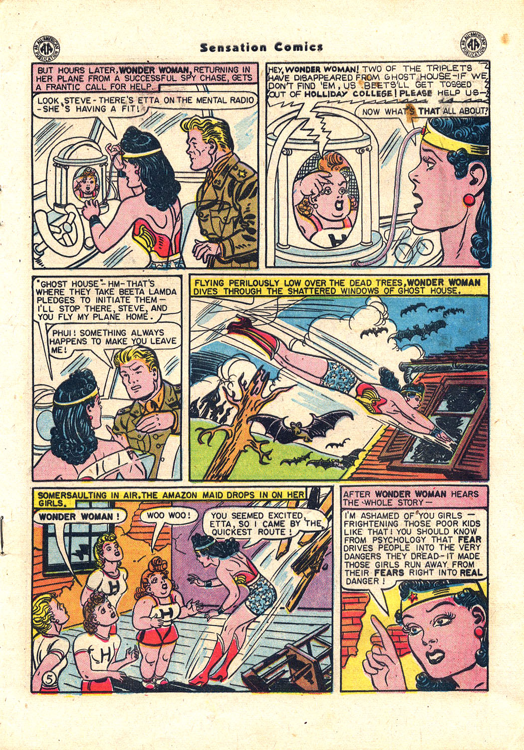 Read online Sensation (Mystery) Comics comic -  Issue #43 - 6