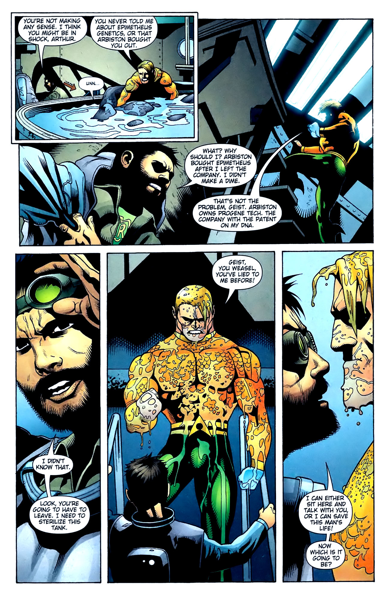 Read online Aquaman (2003) comic -  Issue #32 - 16