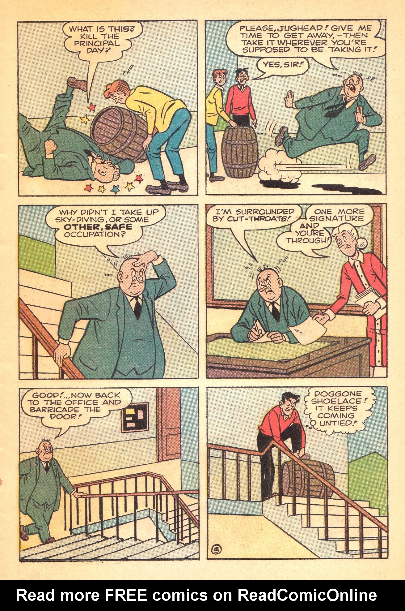 Read online Archie's Pal Jughead comic -  Issue #120 - 7