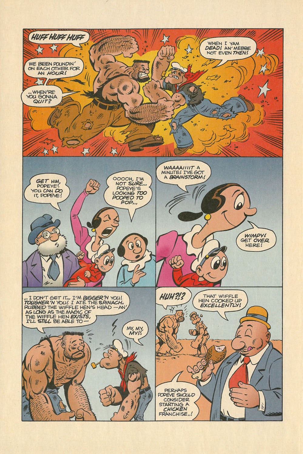 Read online The Wedding of Popeye & Olive comic -  Issue # Full - 27