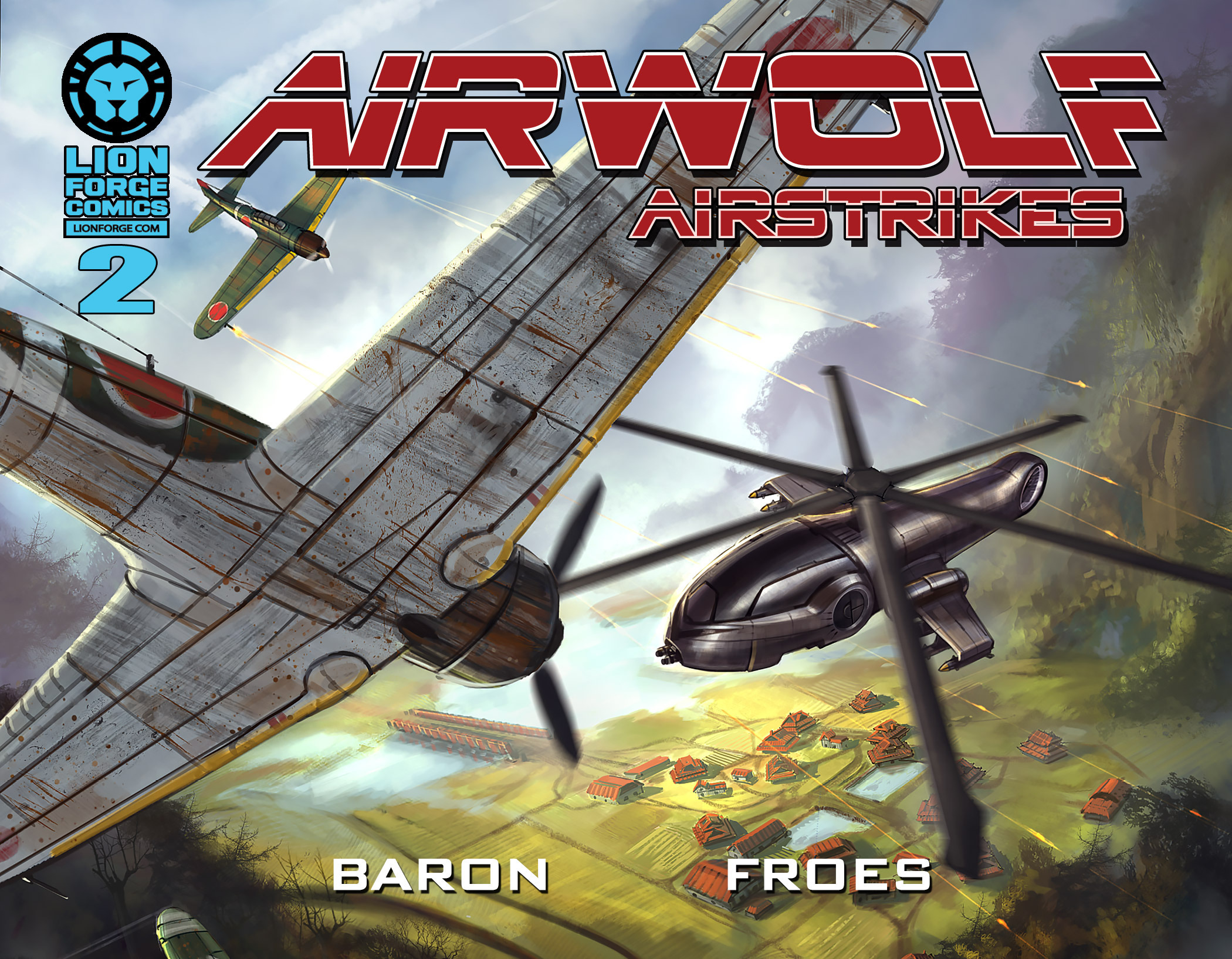 Read online Airwolf Airstrikes comic -  Issue #2 - 2