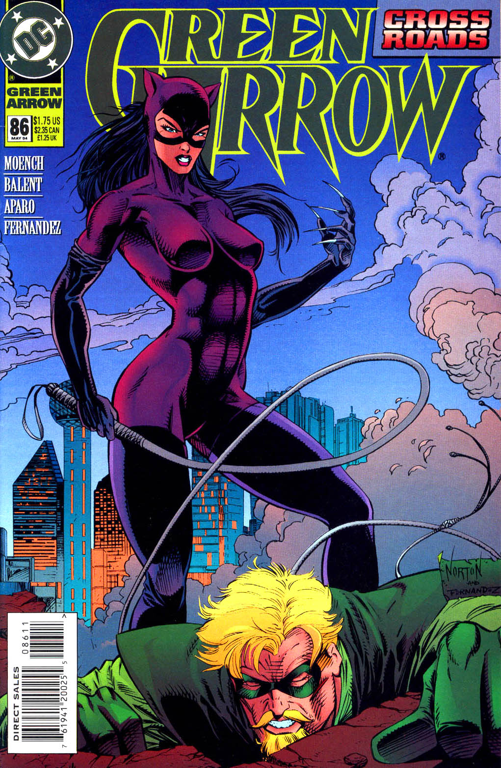 Read online Green Arrow (1988) comic -  Issue #86 - 1