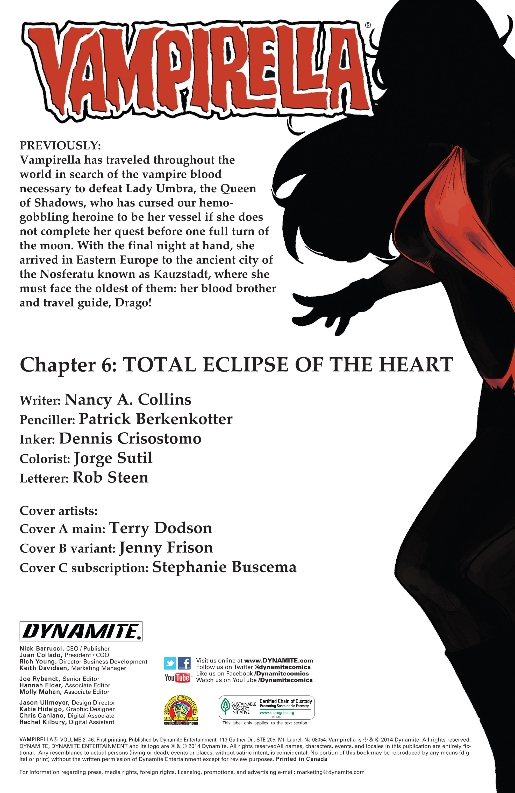 Read online Vampirella (2014) comic -  Issue #6 - 3