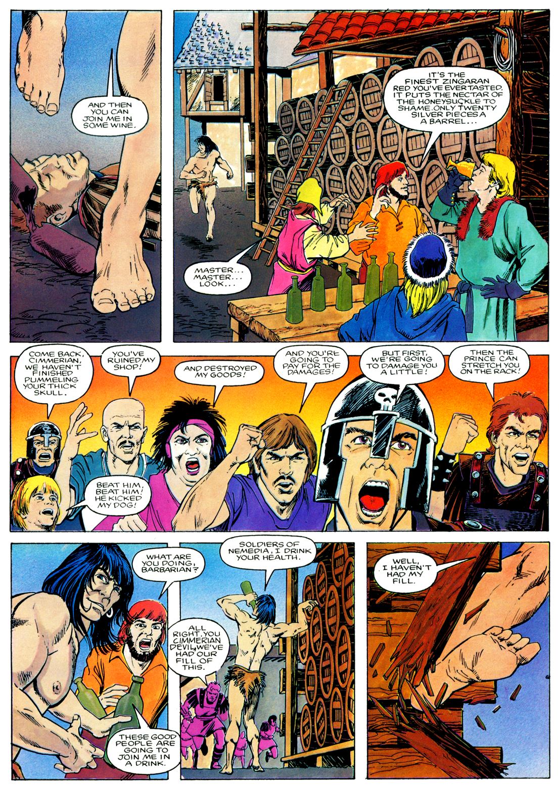 Read online Marvel Graphic Novel comic -  Issue #19 - Conan - The  Witch Queen of Acheron - 13