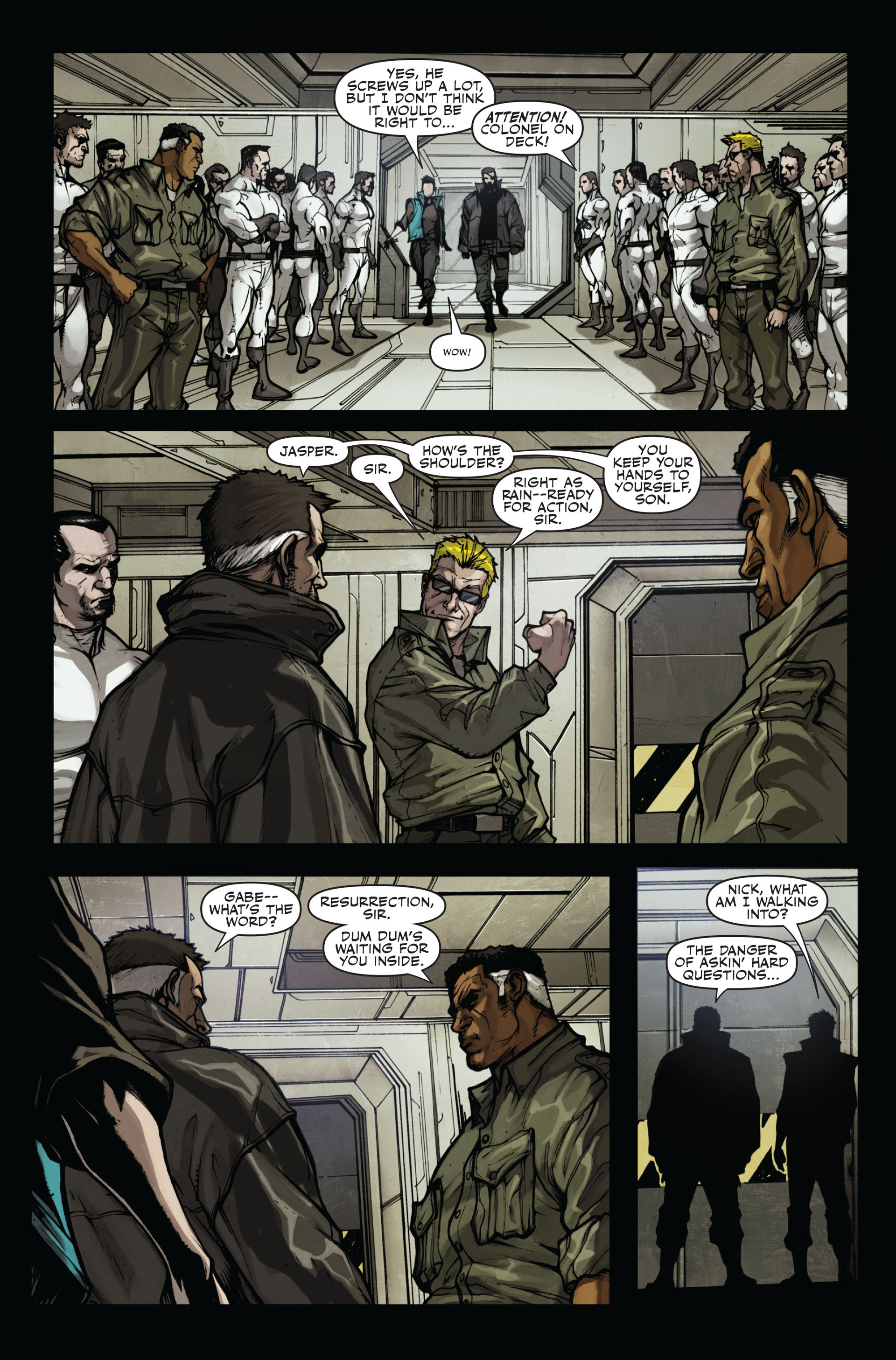 Read online Secret Warriors comic -  Issue #11 - 22