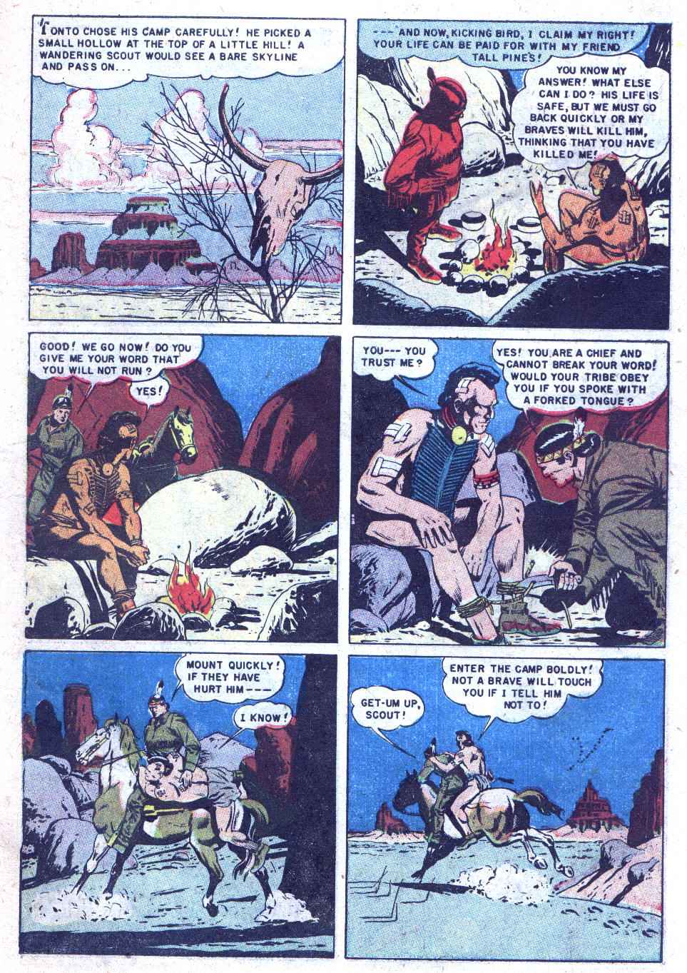 Read online Lone Ranger's Companion Tonto comic -  Issue #2 - 31