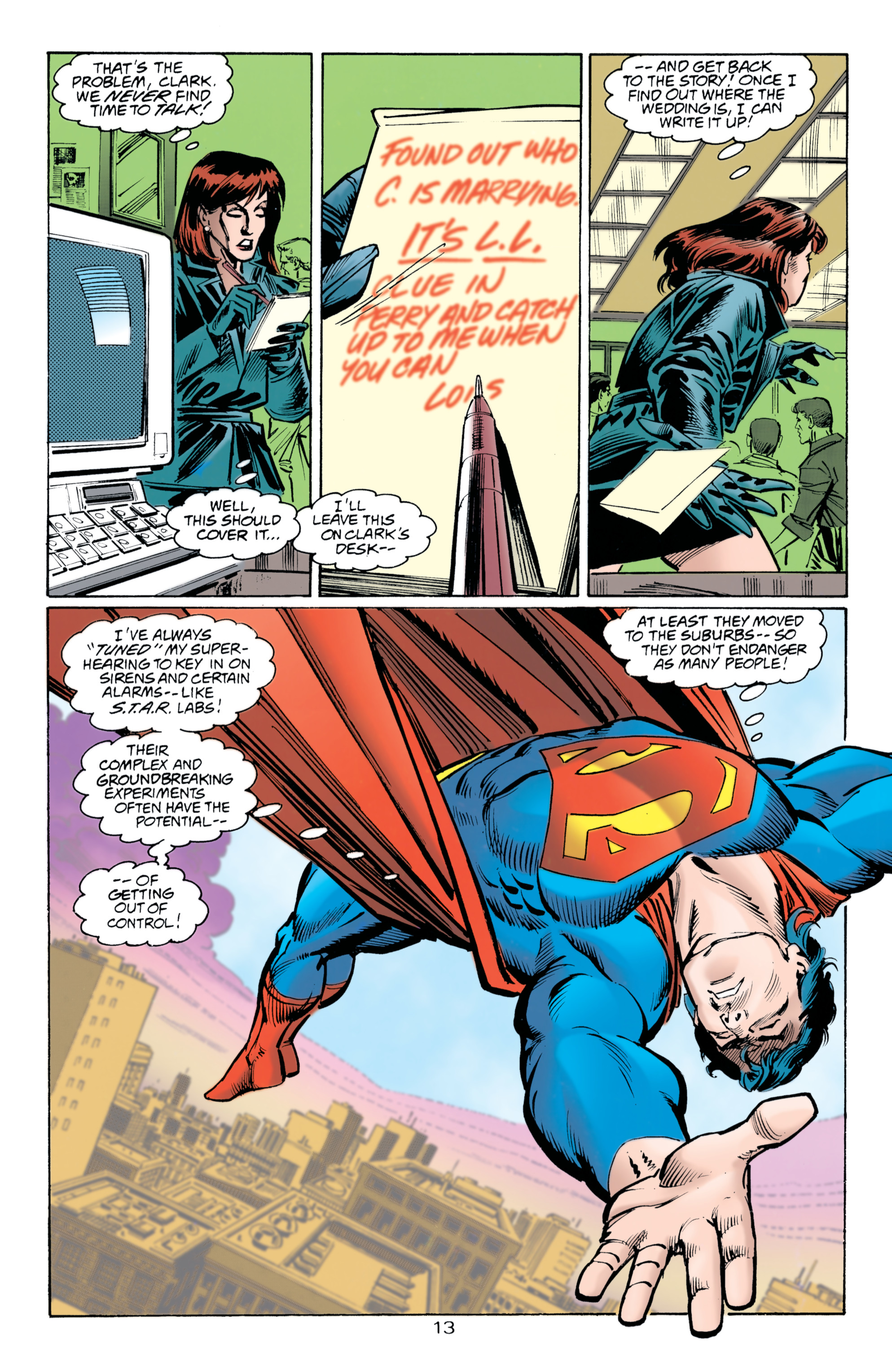 Read online Superman (1987) comic -  Issue #113 - 13