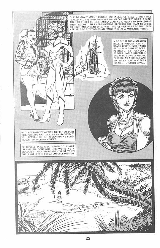Read online Femforce: Timelines comic -  Issue #1 - 24