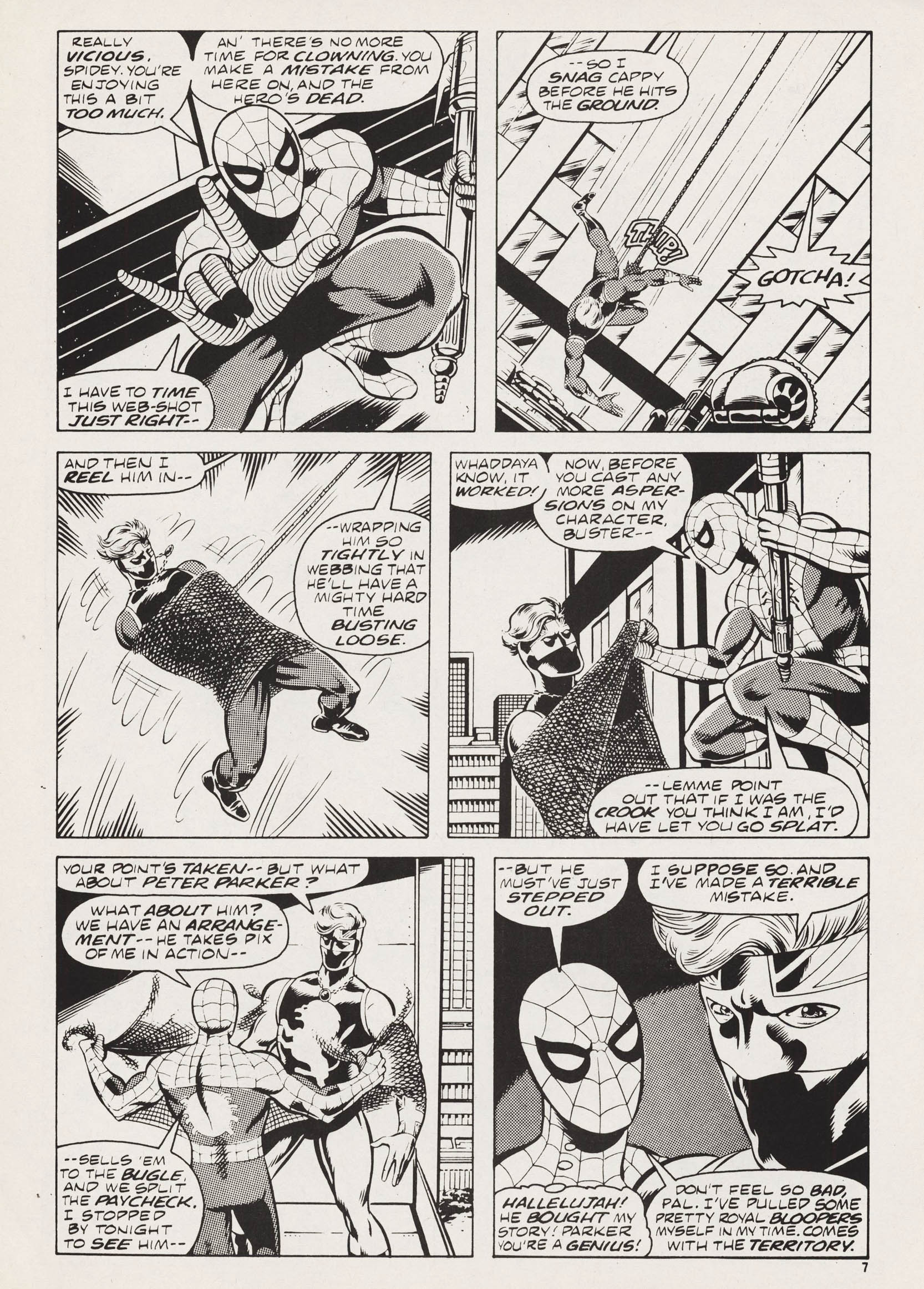 Read online Super Spider-Man and Captain Britain comic -  Issue #249 - 7