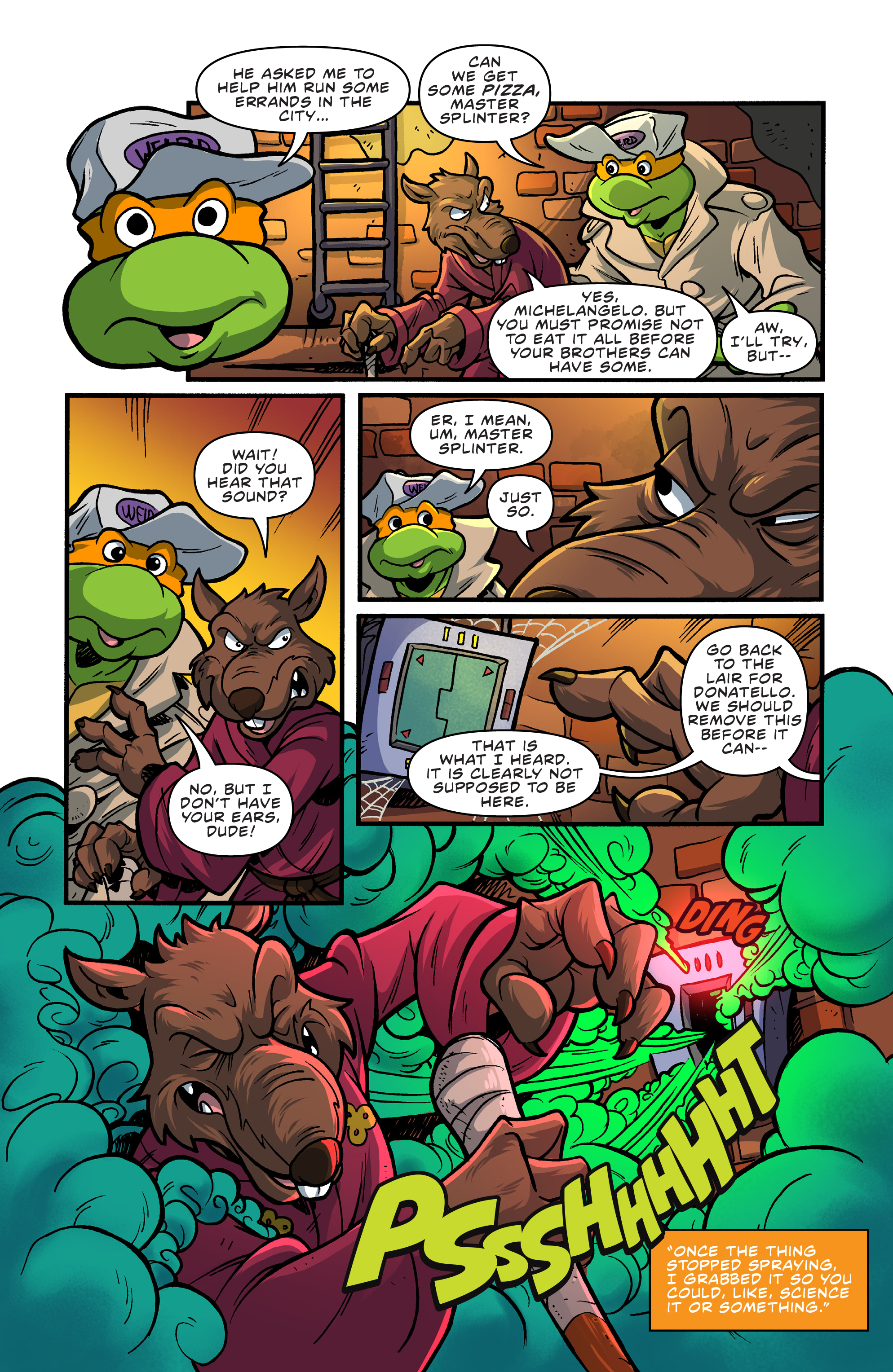 Read online Teenage Mutant Ninja Turtles: Saturday Morning Adventures comic -  Issue #4 - 4