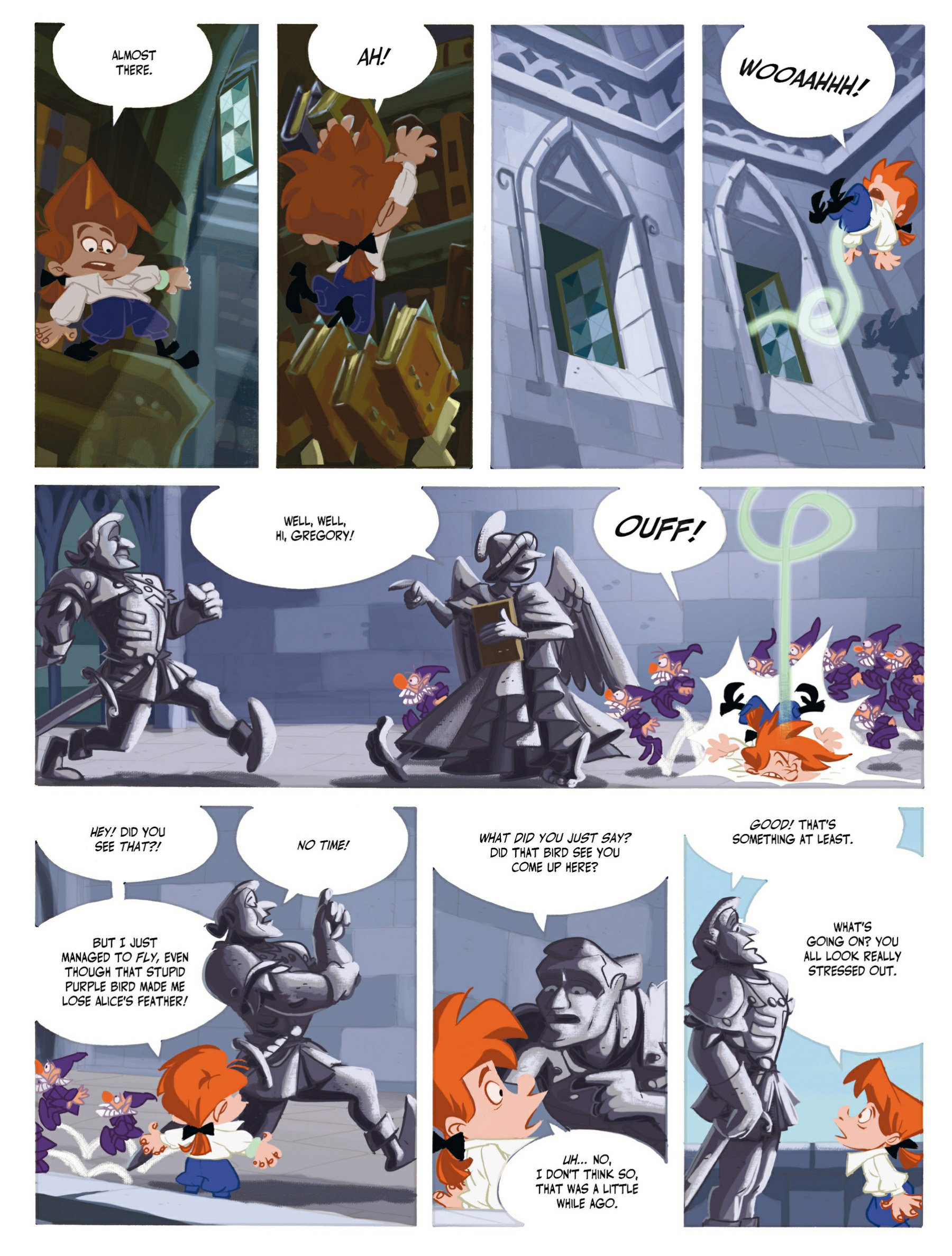 Read online Gregory and the Gargoyles comic -  Issue #2 - 24