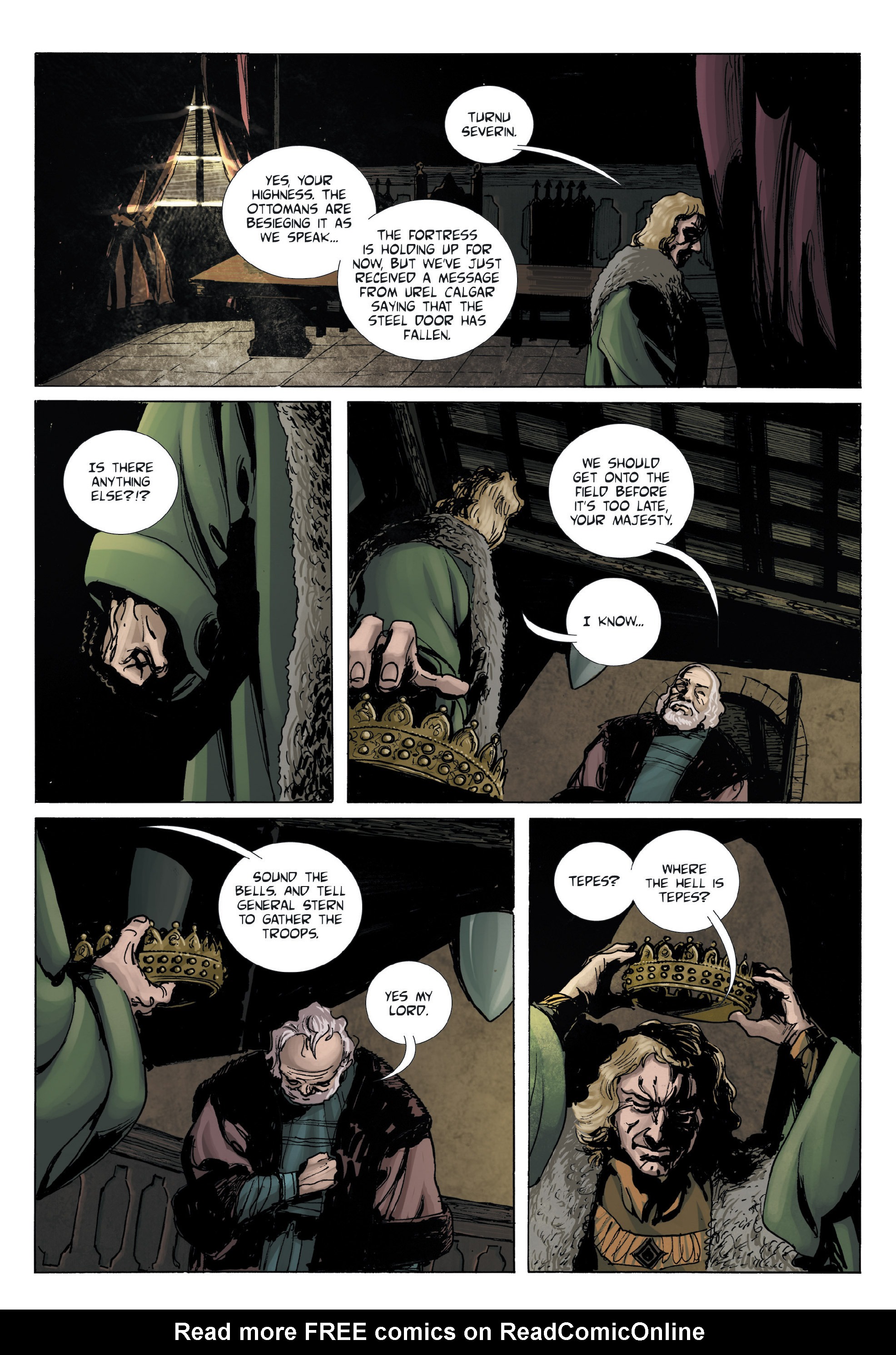 Read online Voivod: The True Story of Vlad the Impaler comic -  Issue # TPB - 102