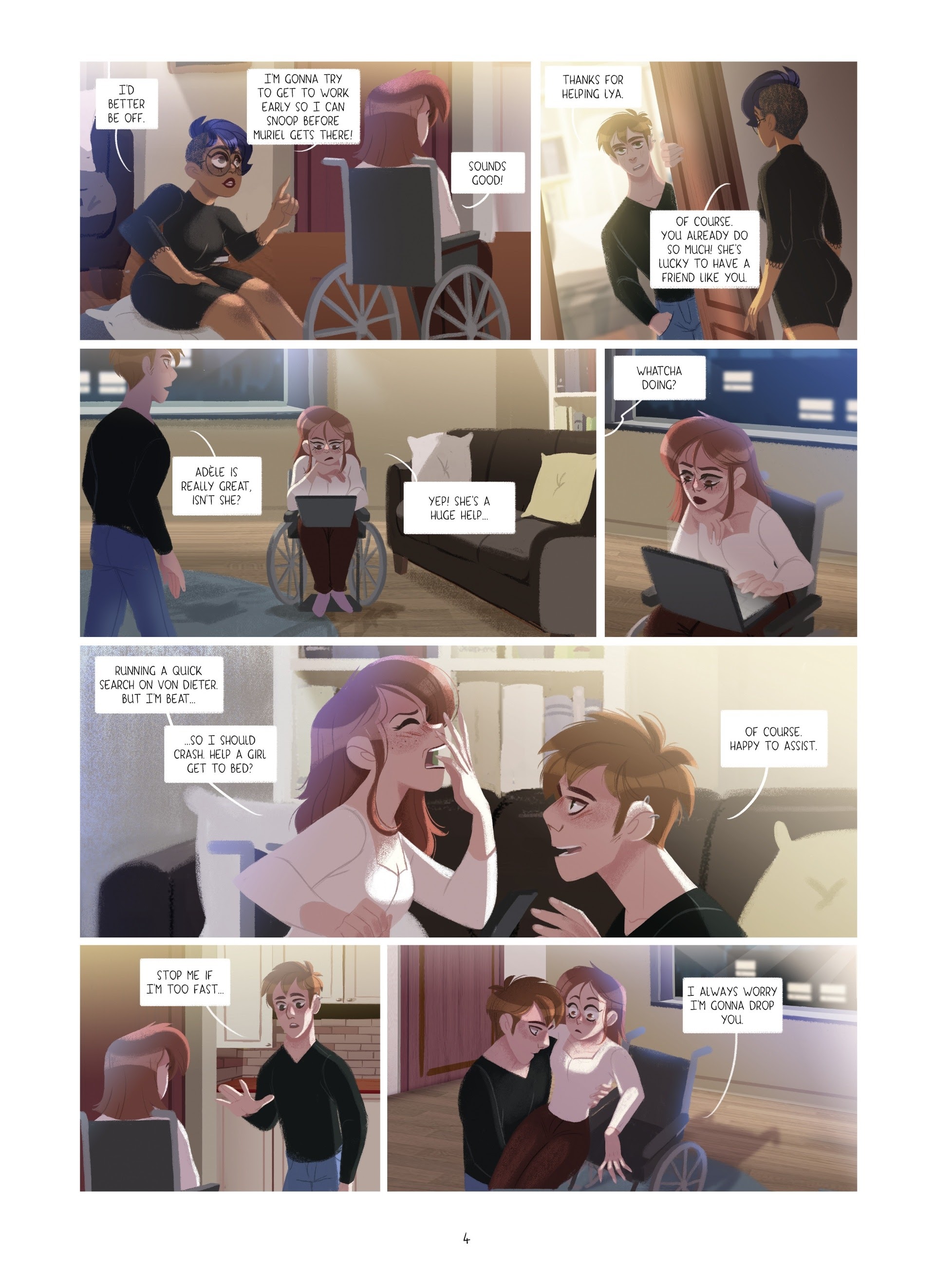 Read online Through Lya's Eyes comic -  Issue #3 - 4