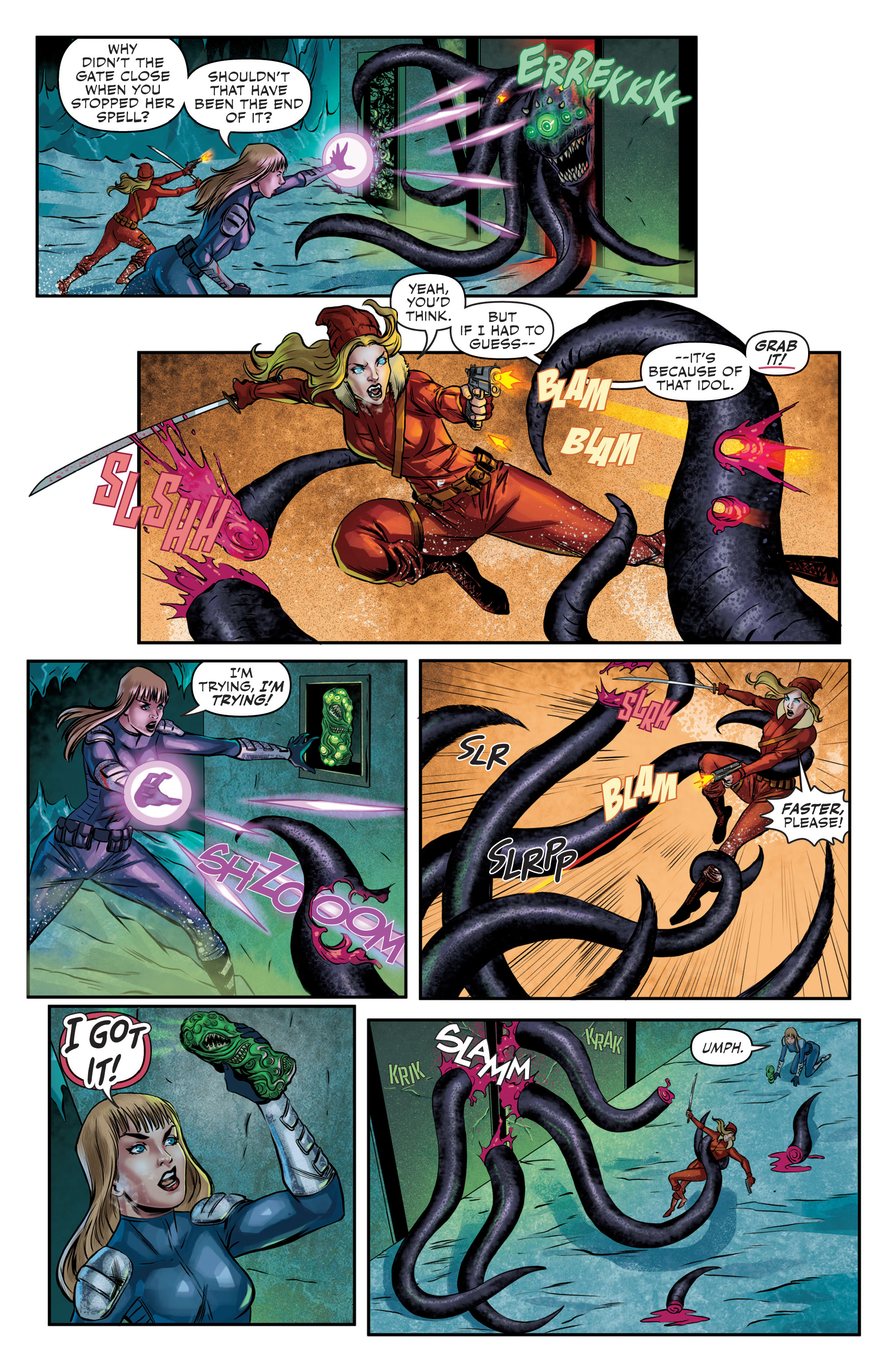 Read online Grimm Spotlight: Red Agent - Friendly Fire comic -  Issue # Full - 32