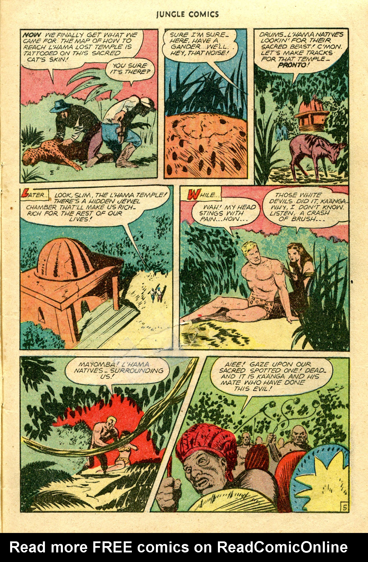 Read online Jungle Comics comic -  Issue #86 - 10