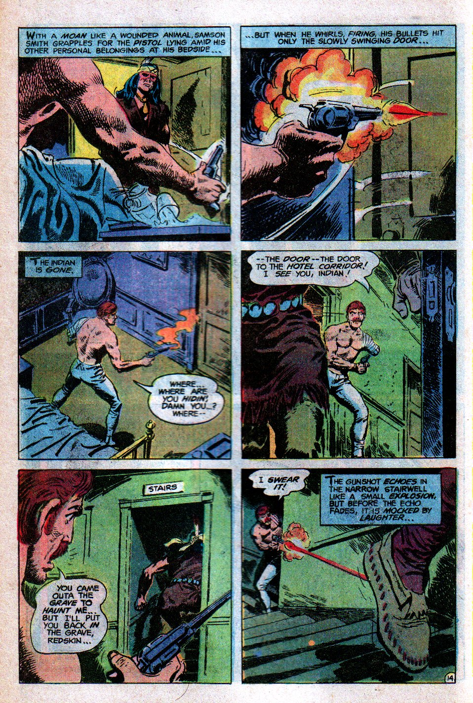 Read online Weird Western Tales (1972) comic -  Issue #56 - 18
