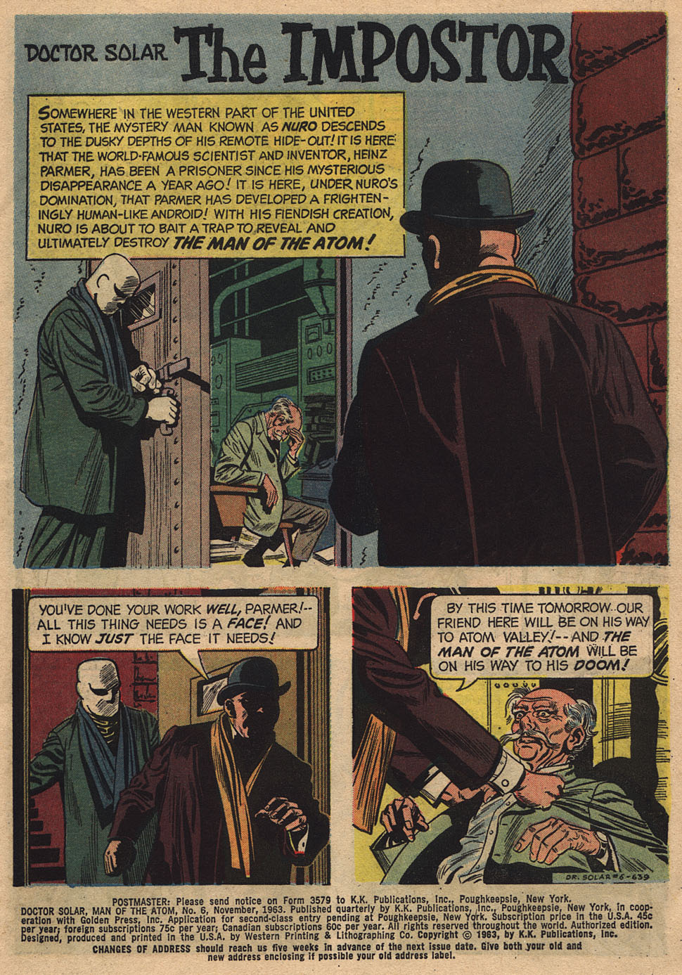 Read online Doctor Solar, Man of the Atom (1962) comic -  Issue #6 - 3