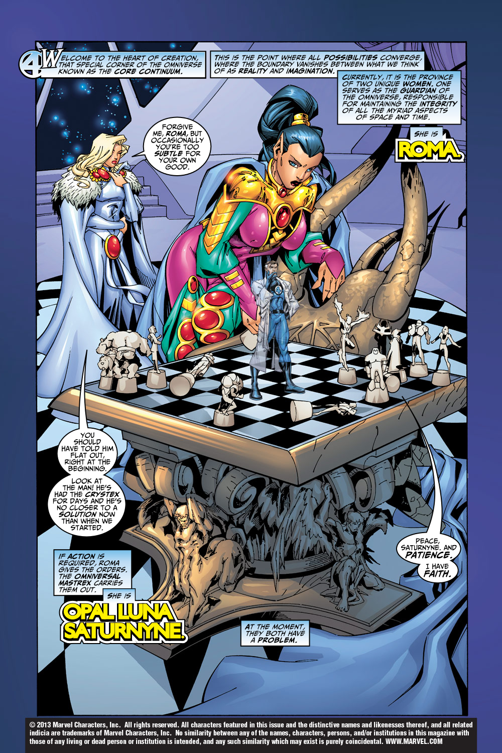 Read online Fantastic Four (1998) comic -  Issue #10 - 2