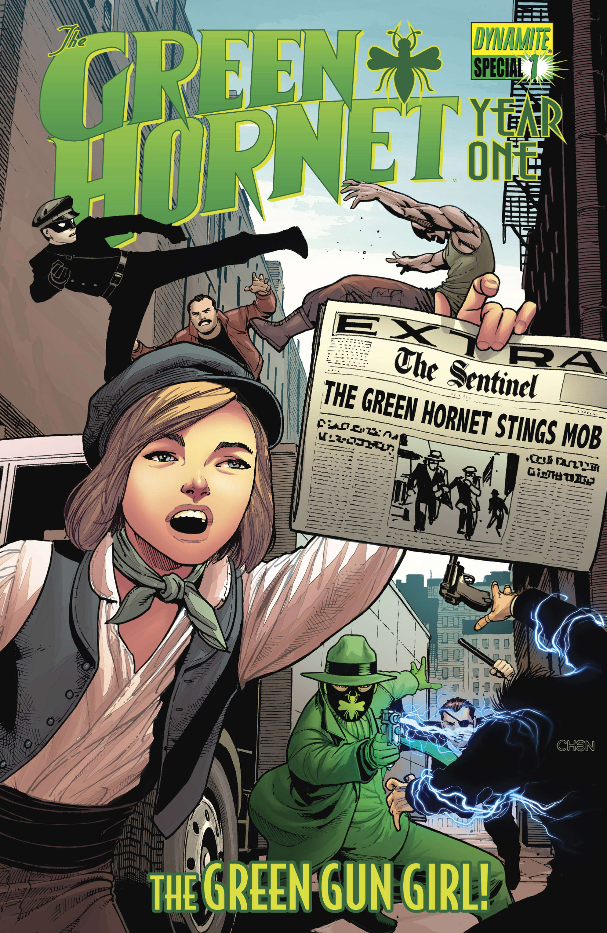 Read online Green Hornet: Year One comic -  Issue # _Special 1 - 1