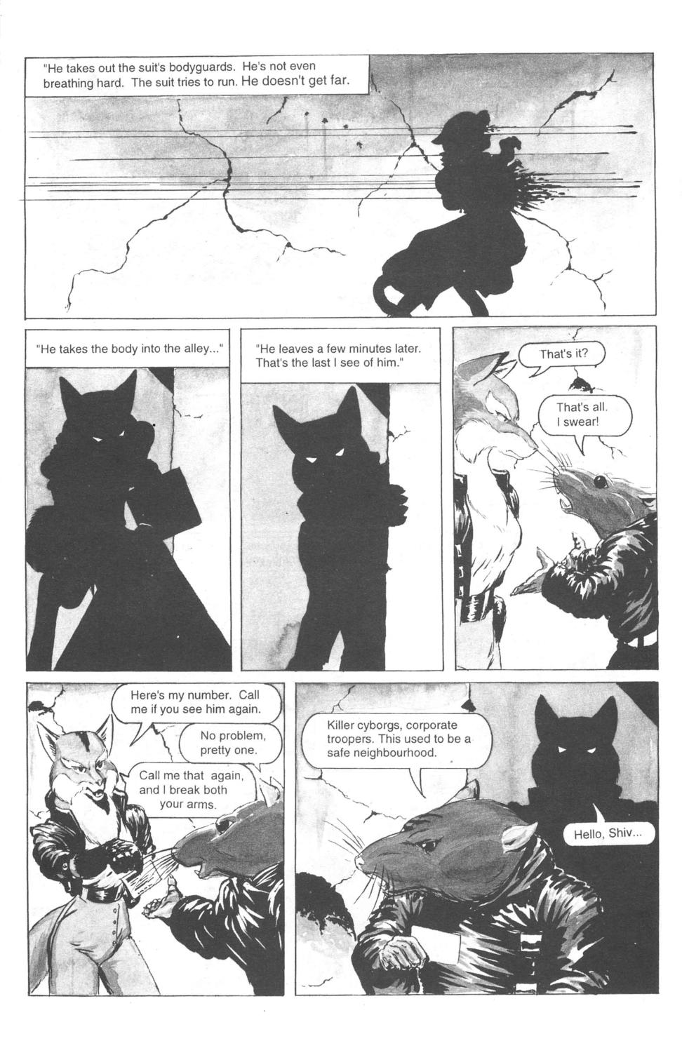 Read online Zaibatsu Tears comic -  Issue #1 - 20