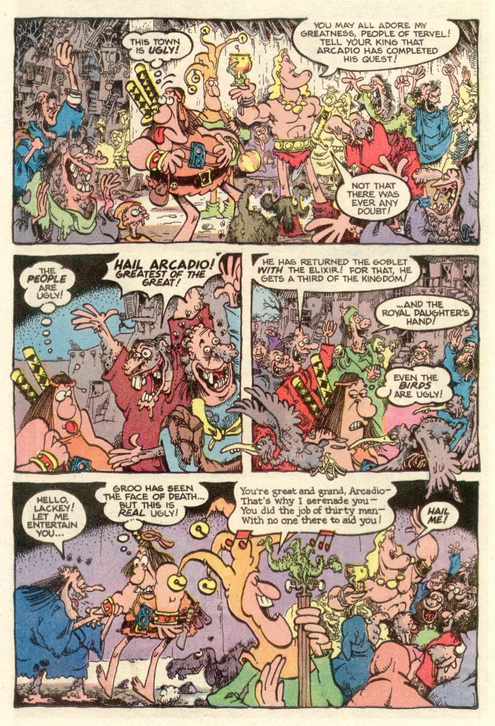 Read online Sergio Aragonés Groo the Wanderer comic -  Issue #11 - 19