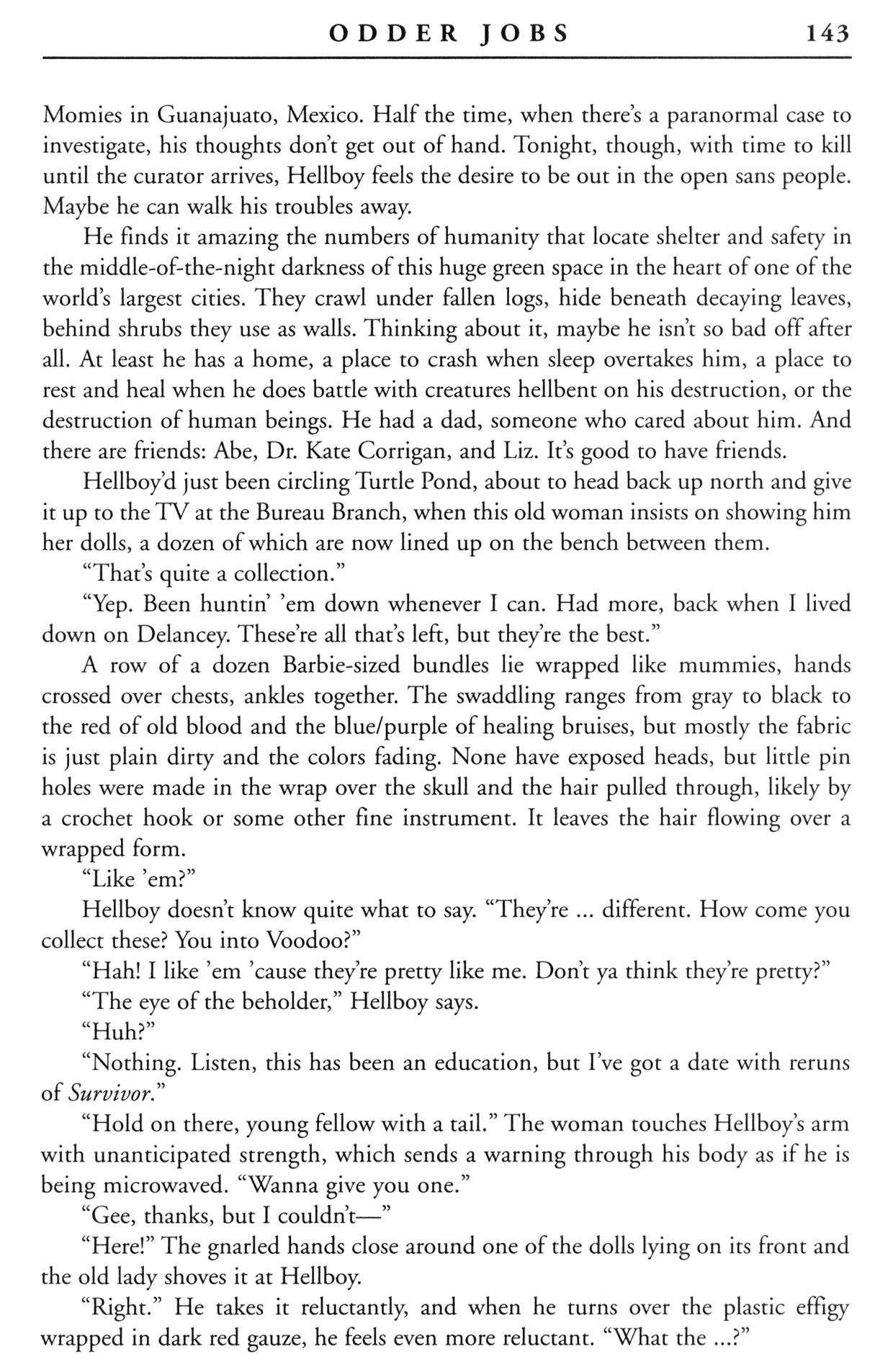 Read online Hellboy: Odder Jobs comic -  Issue # TPB (Part 2) - 43