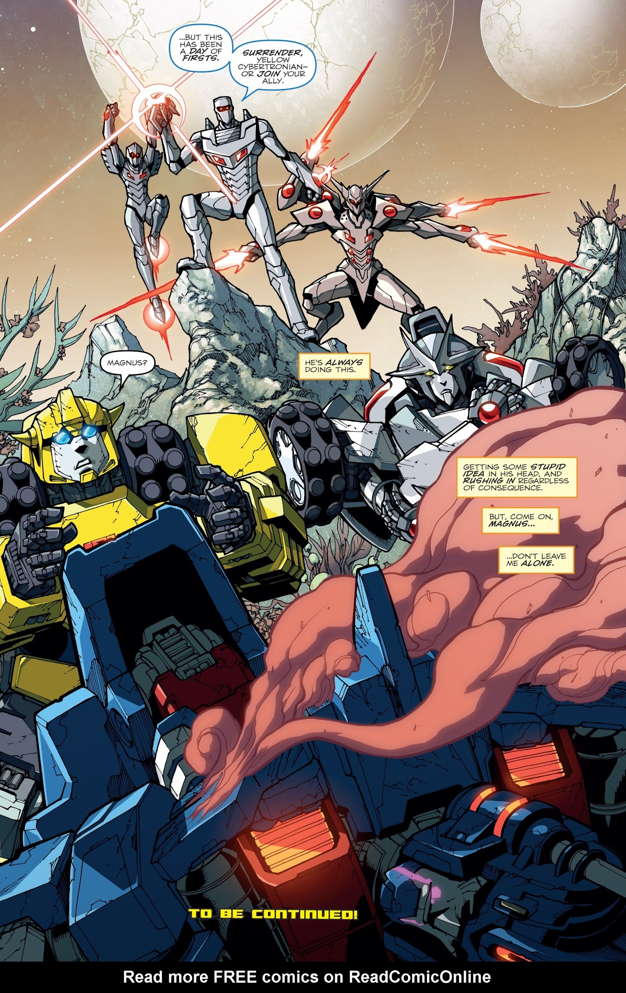 Read online ROM vs. Transformers: Shining Armor comic -  Issue #2 - 24