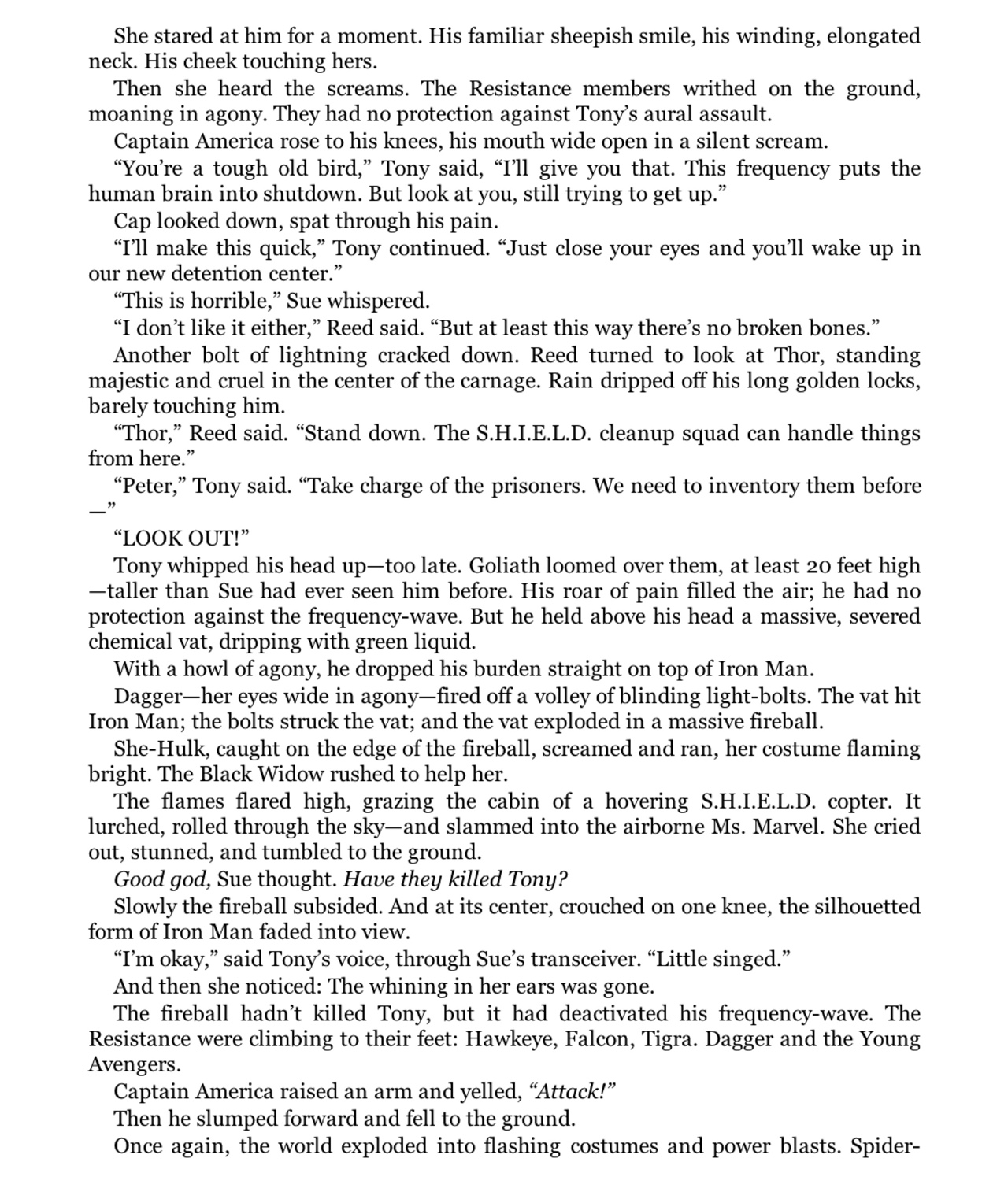 Read online Civil War Prose Novel comic -  Issue # TPB (Part 1) - 98