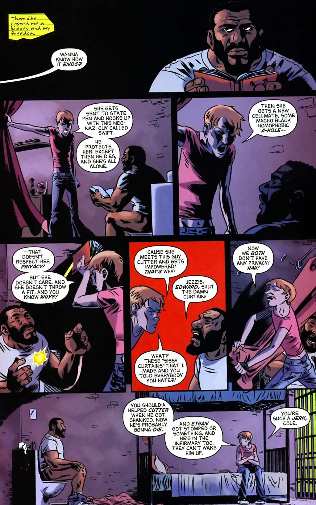 Read online Hard Time Season Two comic -  Issue #5 - 11